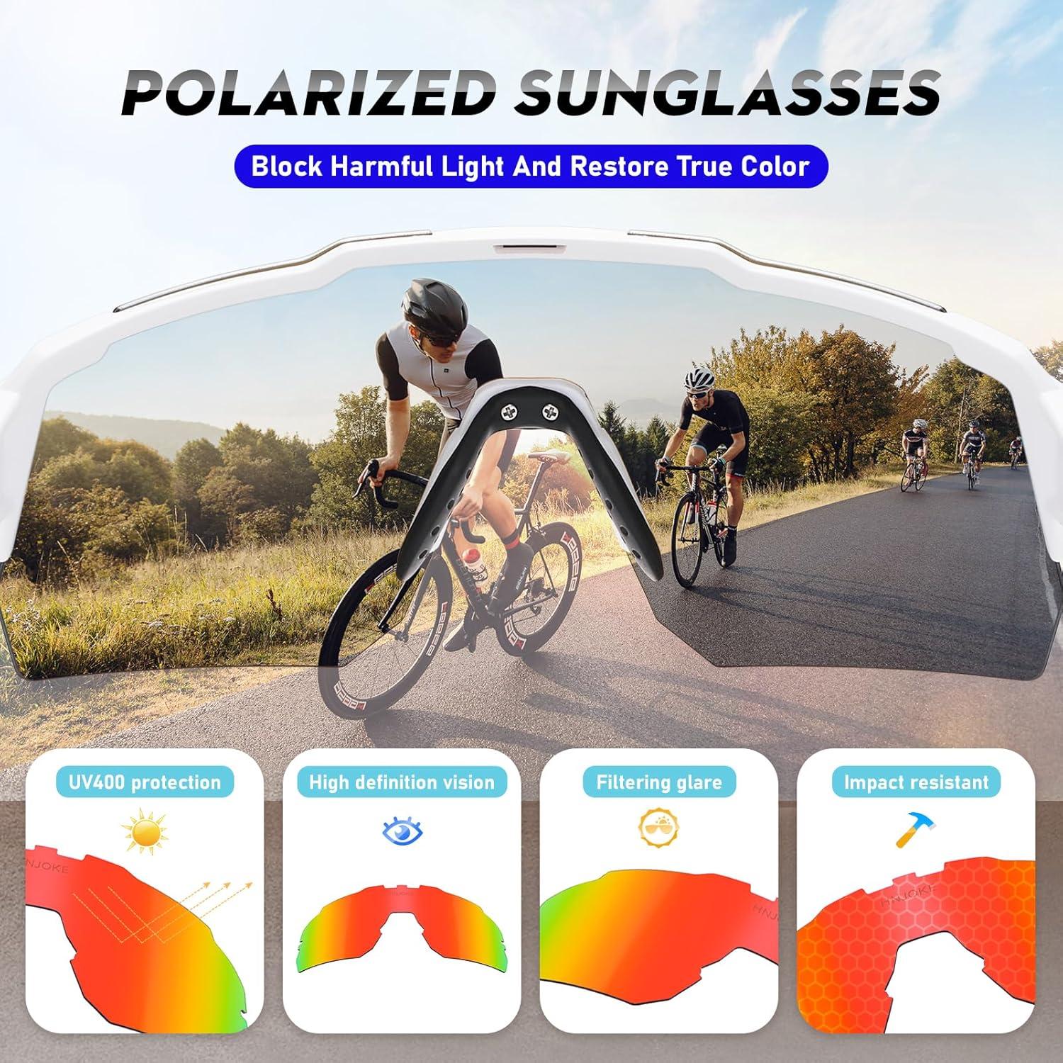 Gafas de sol deportivas UV400 Polarizadas para Ciclismo