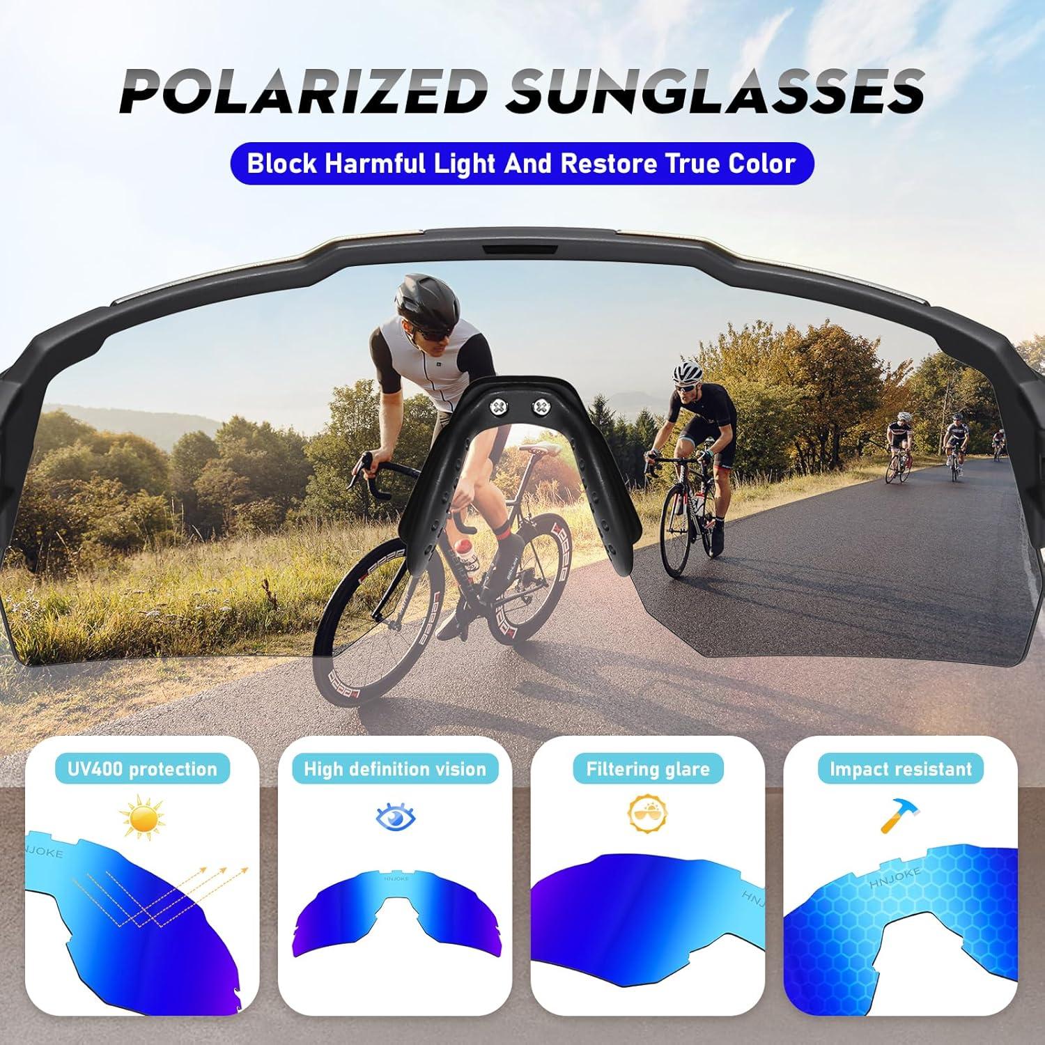 Gafas de sol deportivas Polarizadas UV400 para ciclismo