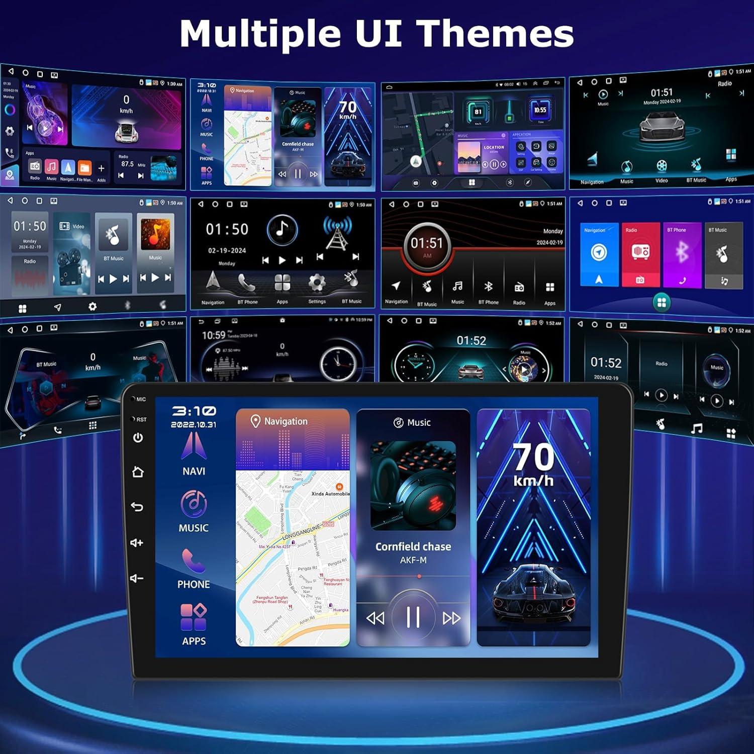 Estéreo Android NHOPEEW 9" para Porsche Cayenne 2002-2010