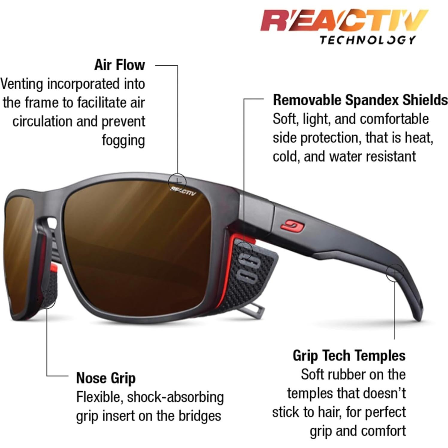 Gafas de sol Julbo Shield M - Lentes fotocromáticas 100% UV