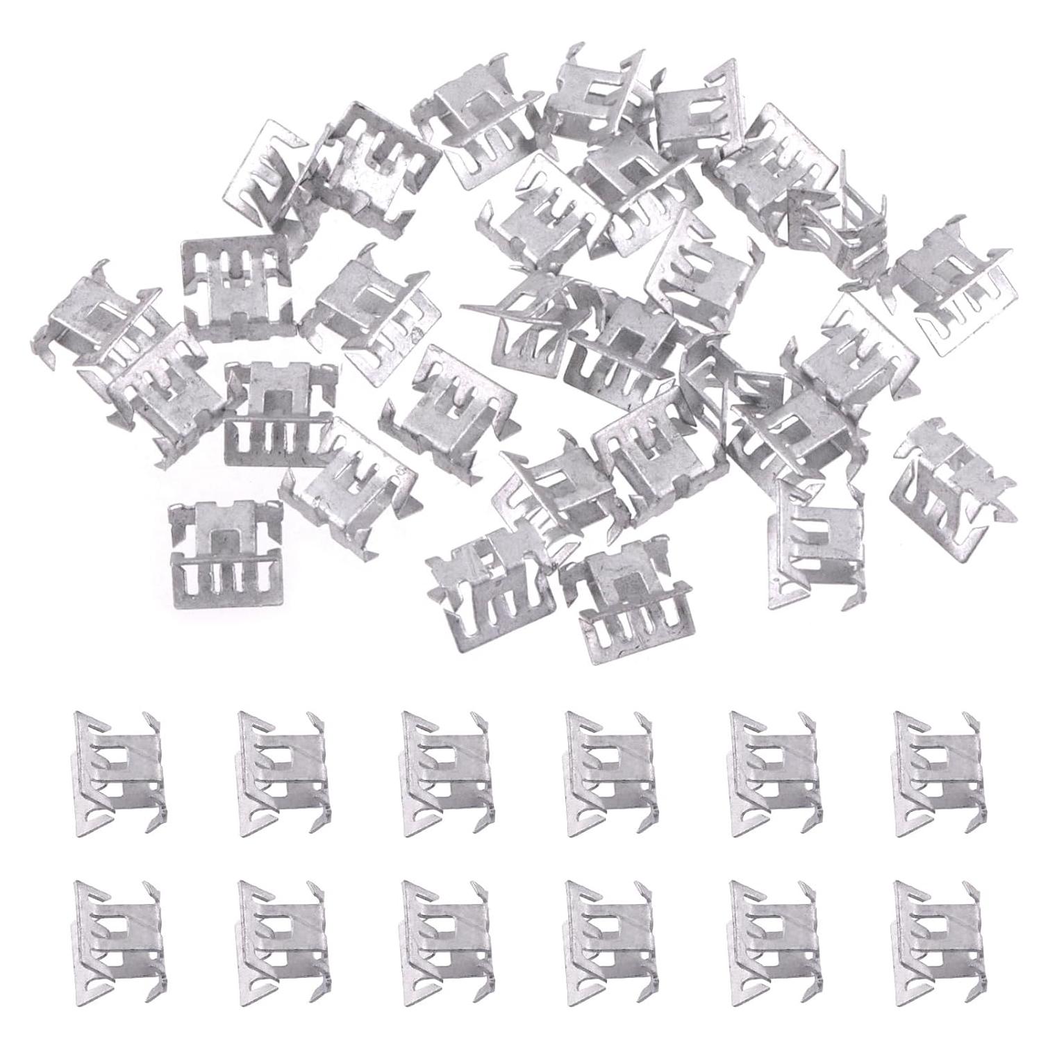 30 Pcs Clip U de Auto Metal Swpeet 7.9mm para Panel Interior