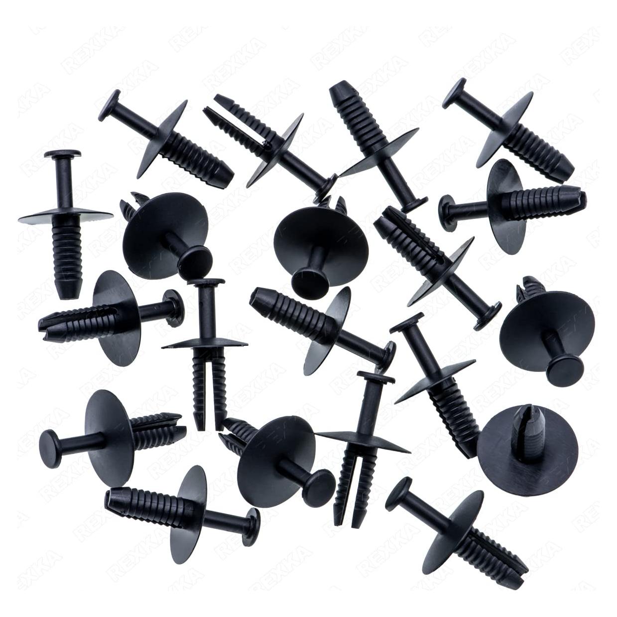 20 Clips de Retención Rexka para Guardabarros BMW OEM