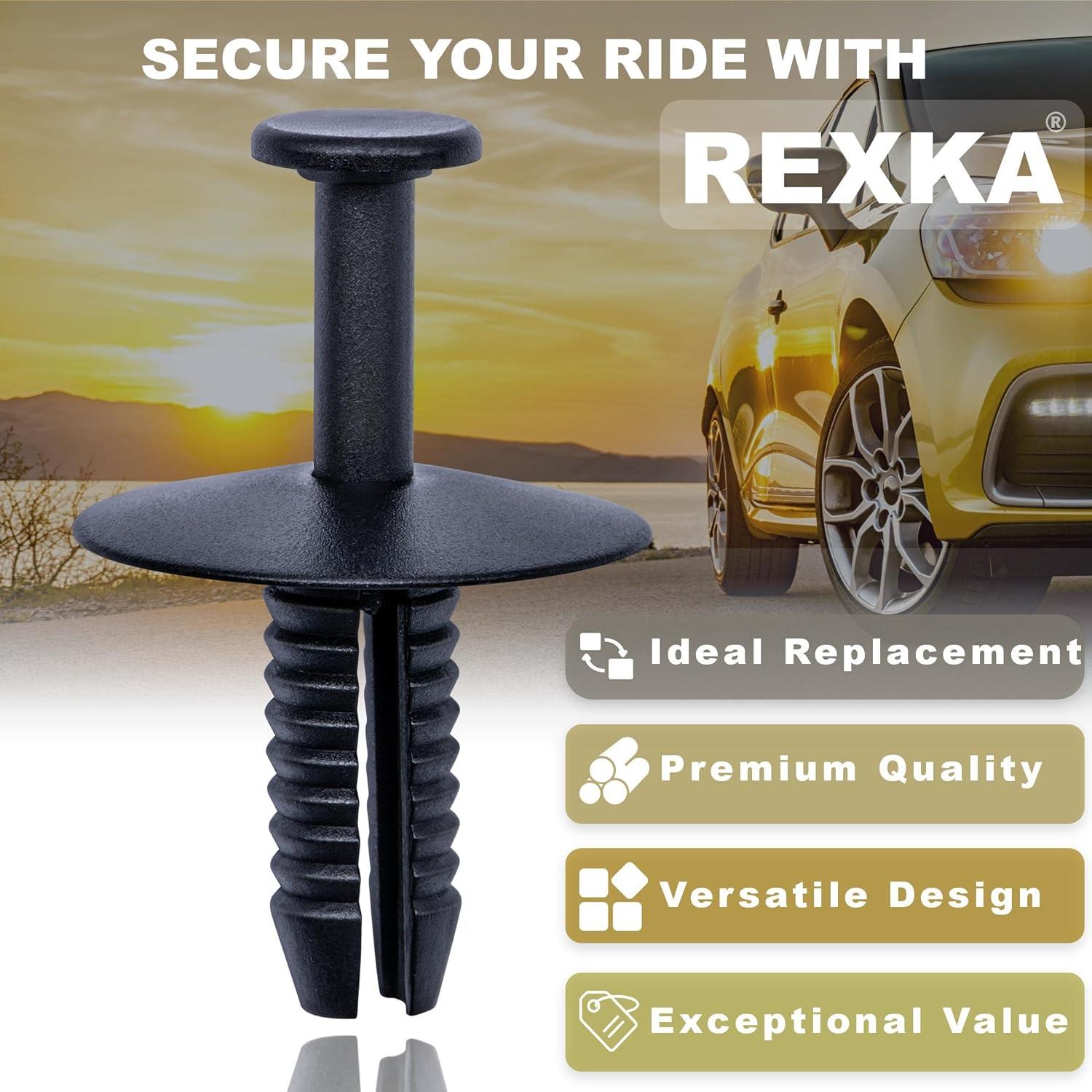 20 Clips de Retención Rexka para Guardabarros BMW OEM