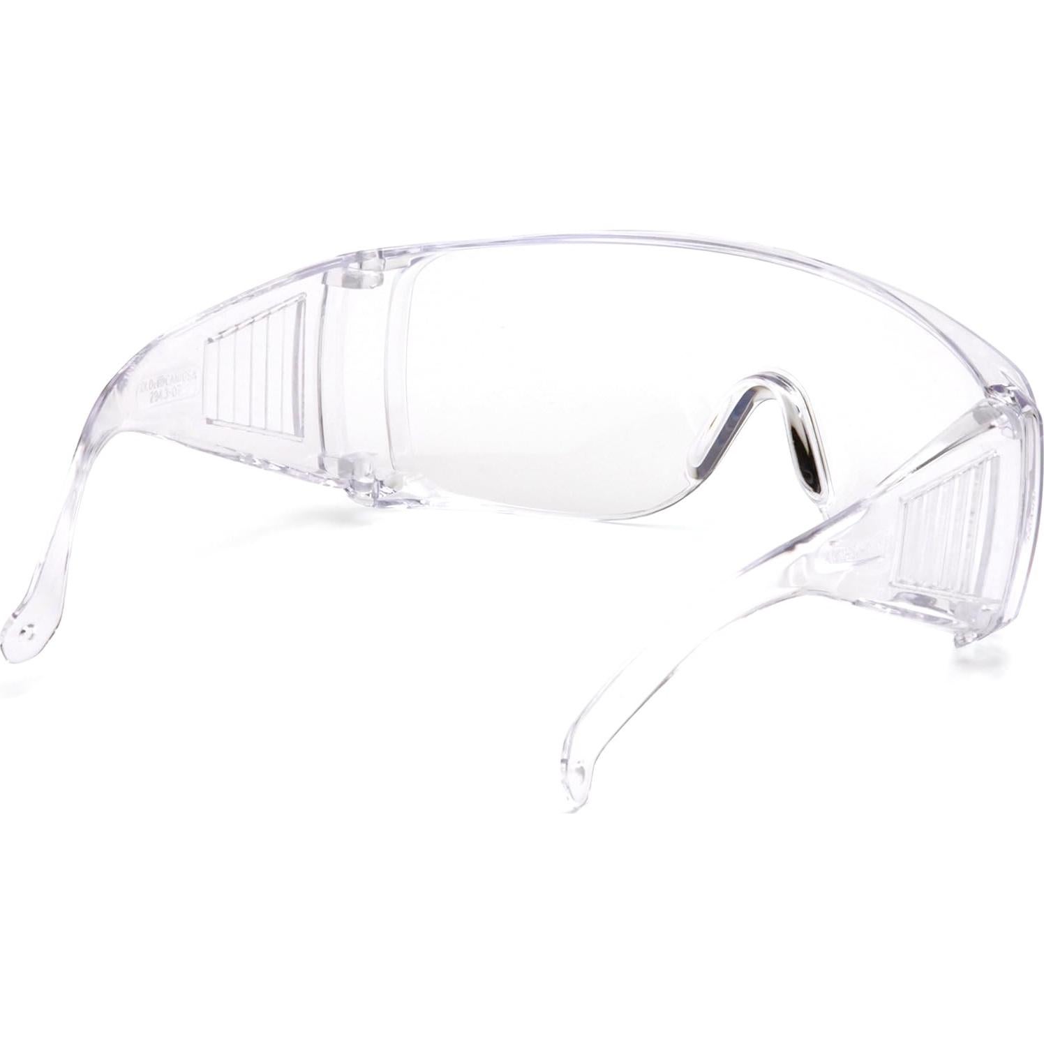 Gafas de seguridad Pyramex Solo Jumbo Lente Clara 12 Pzas