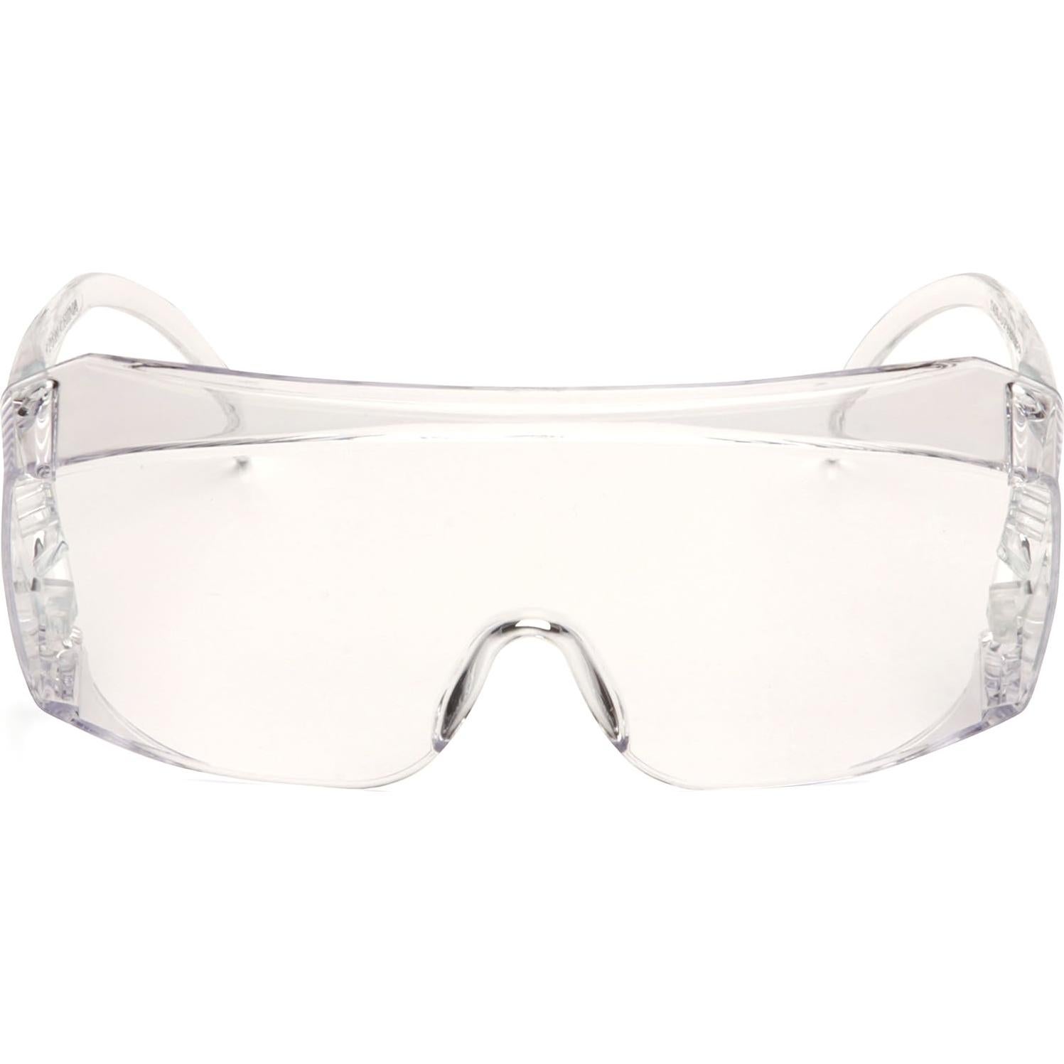 Gafas de seguridad Pyramex Solo Jumbo Lente Clara 12 Pzas