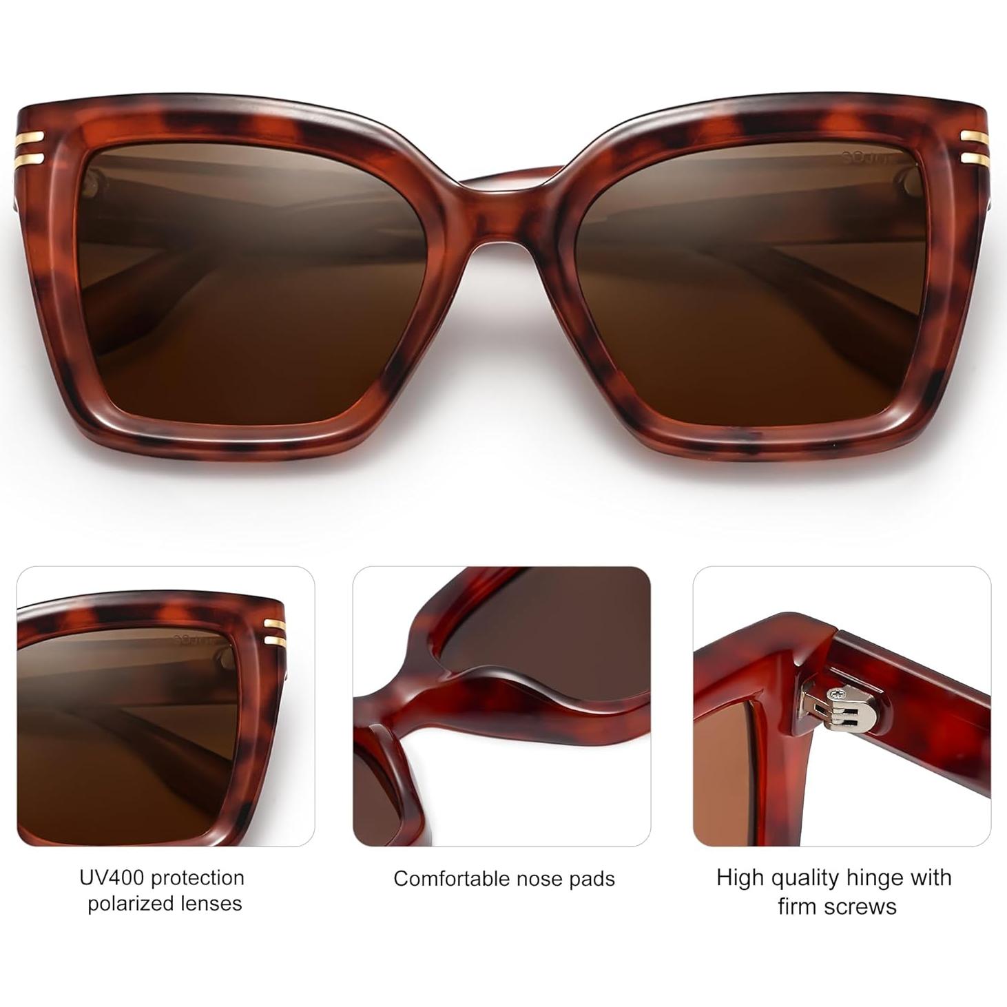 Gafas de Sol SOJOS Ojo de Gato Polarizadas UV400