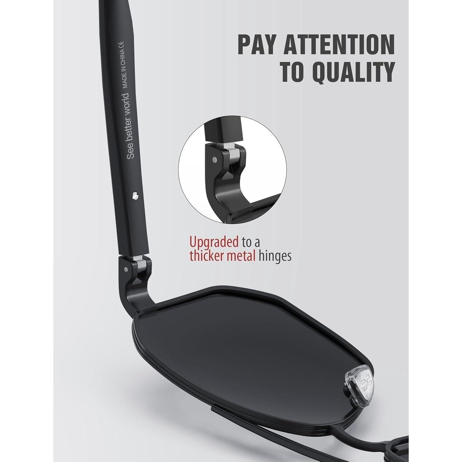 Gafas de sol LUENX Aviador Polarizadas UV400 61mm