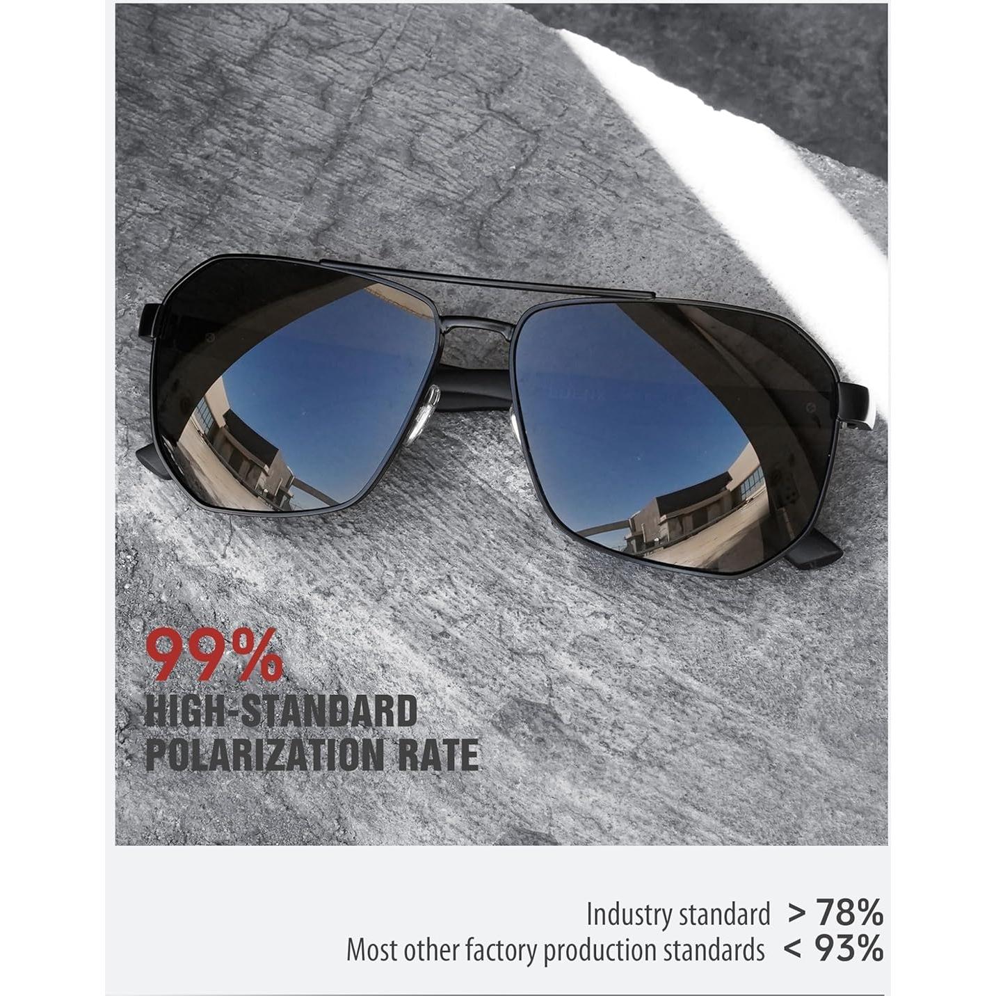 Gafas de sol LUENX Aviador Polarizadas UV400 61mm