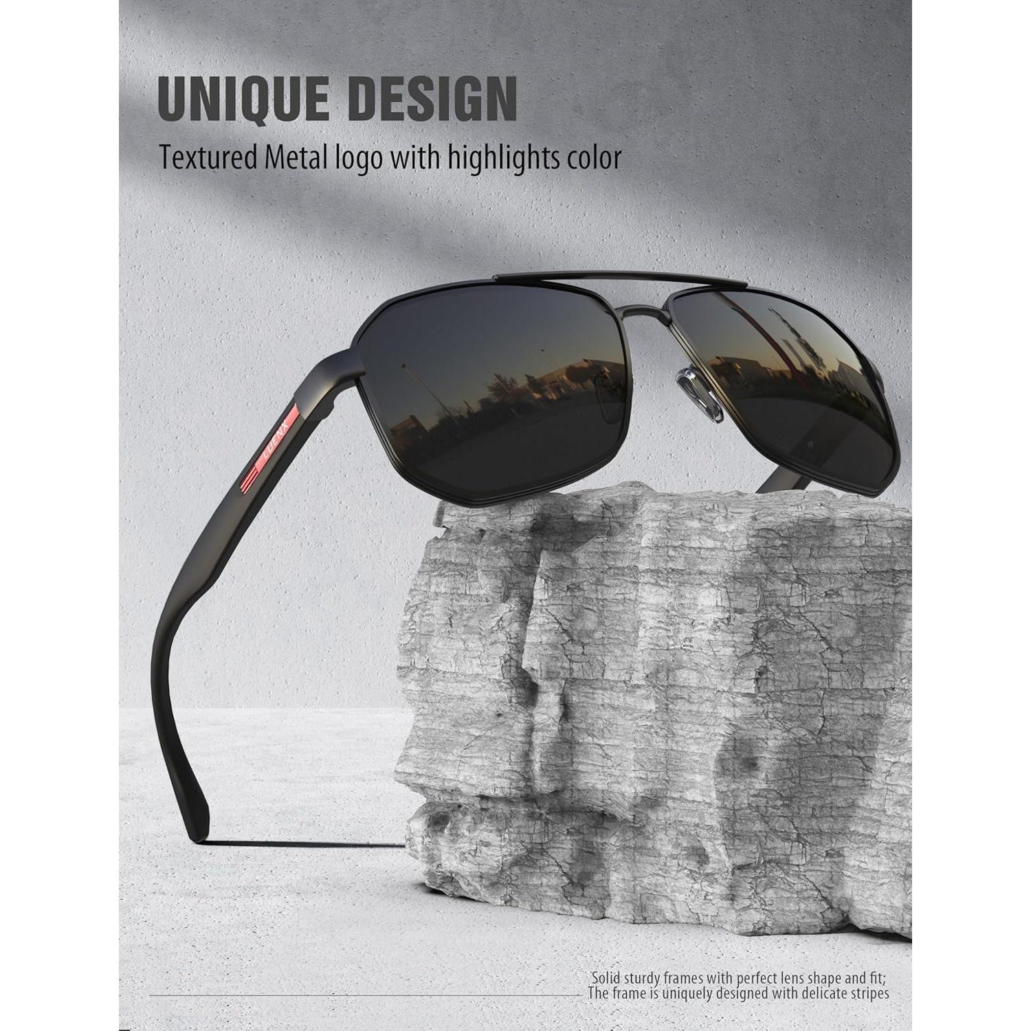 Gafas de sol LUENX Aviador Polarizadas UV400 61mm