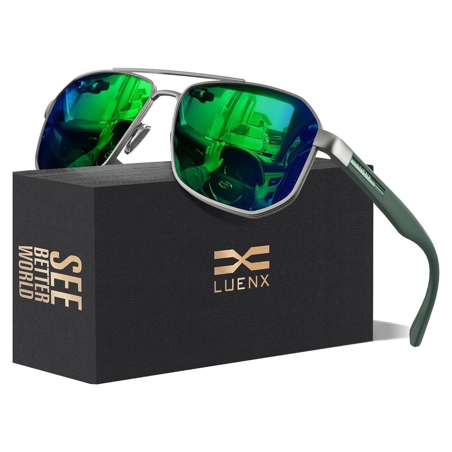 Gafas de sol LUENX Aviador Polarizadas UV400 61mm