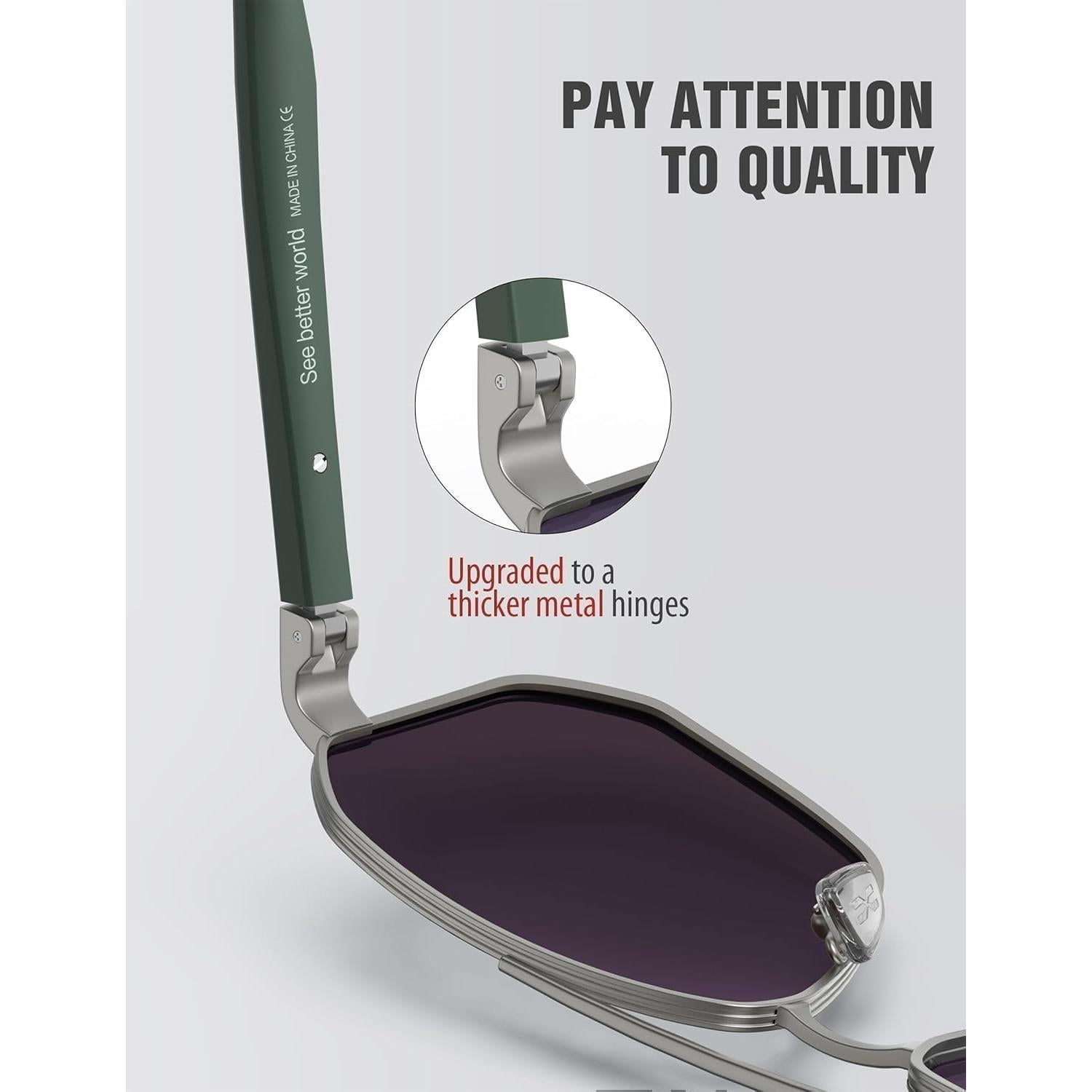 Gafas de sol LUENX Aviador Polarizadas UV400 61mm