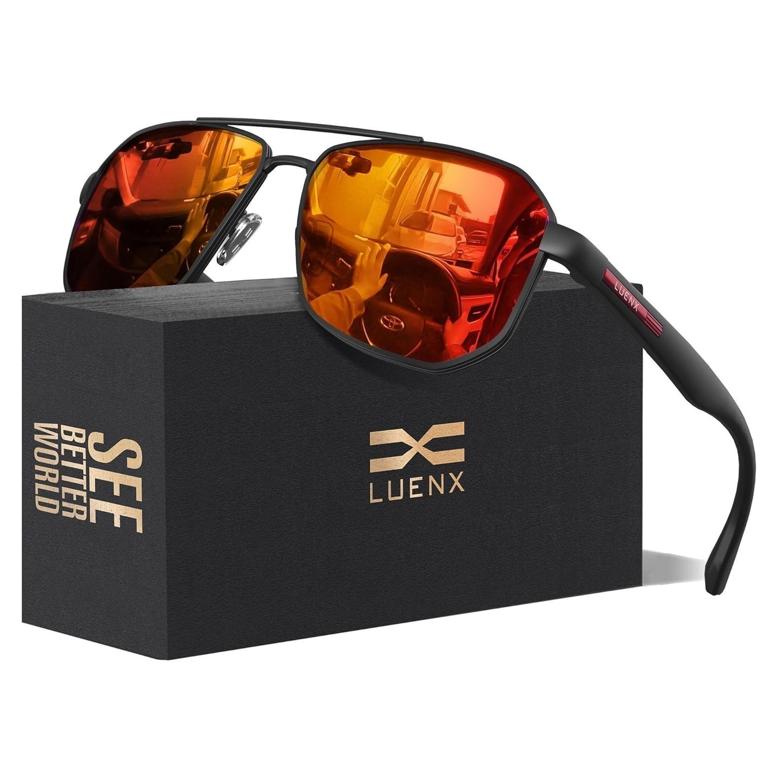Gafas de sol LUENX Aviador Polarizadas UV400 61mm