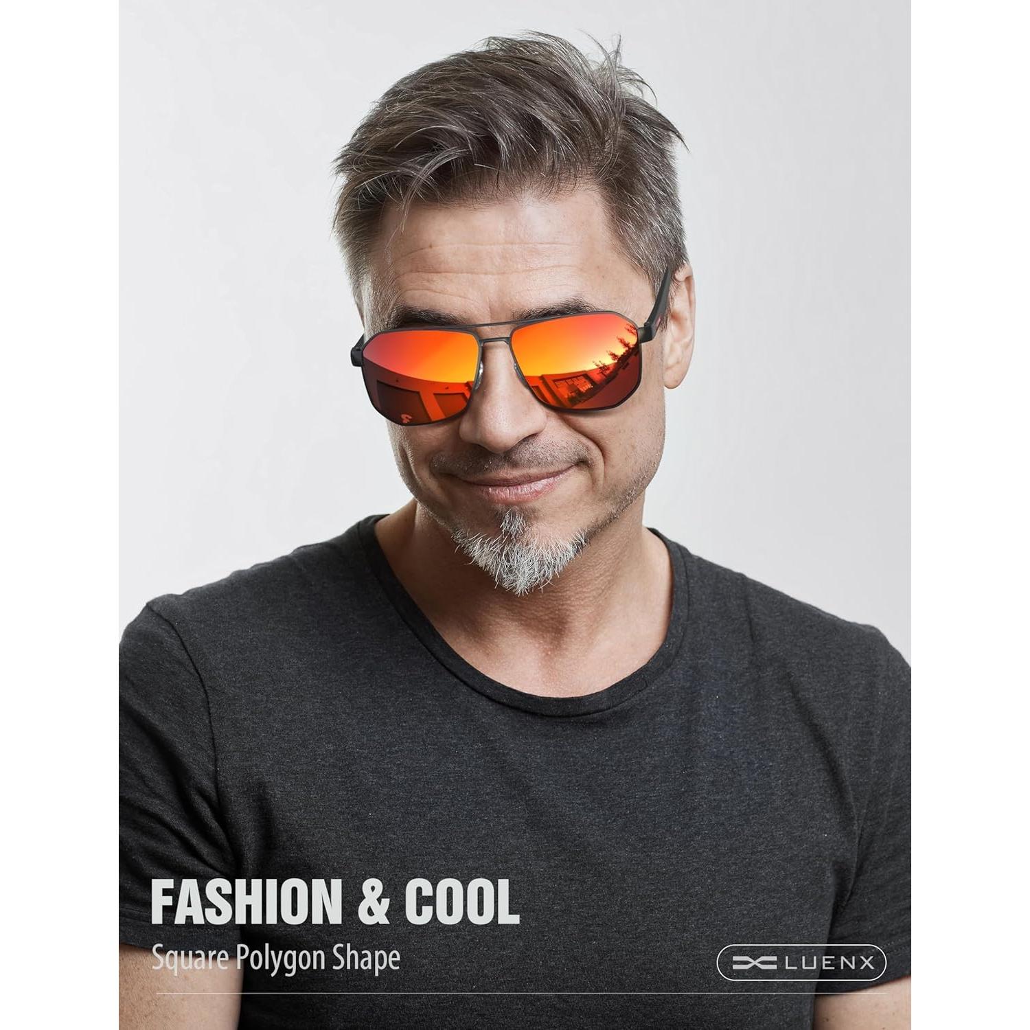 Gafas de sol LUENX Aviador Polarizadas UV400 61mm