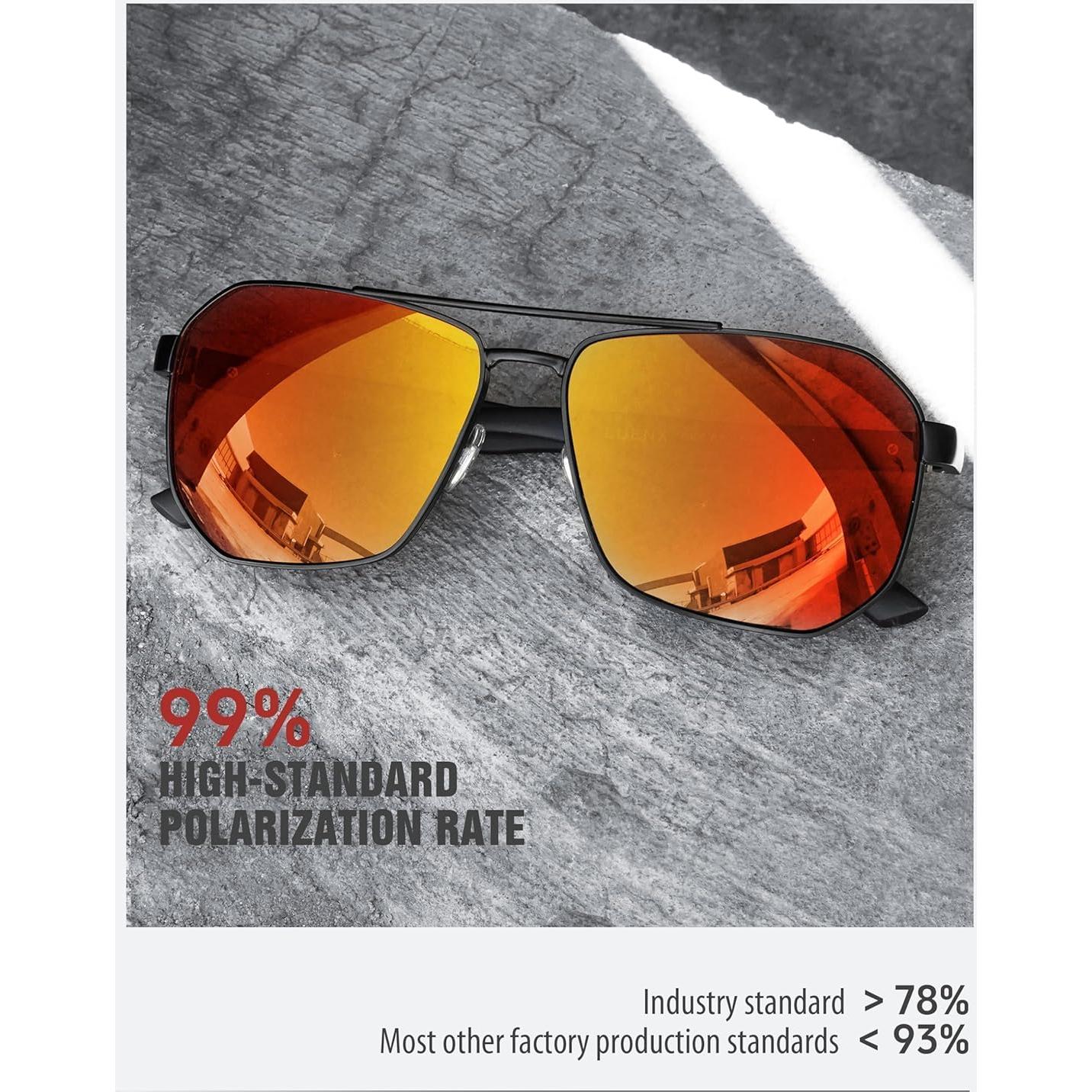 Gafas de sol LUENX Aviador Polarizadas UV400 61mm