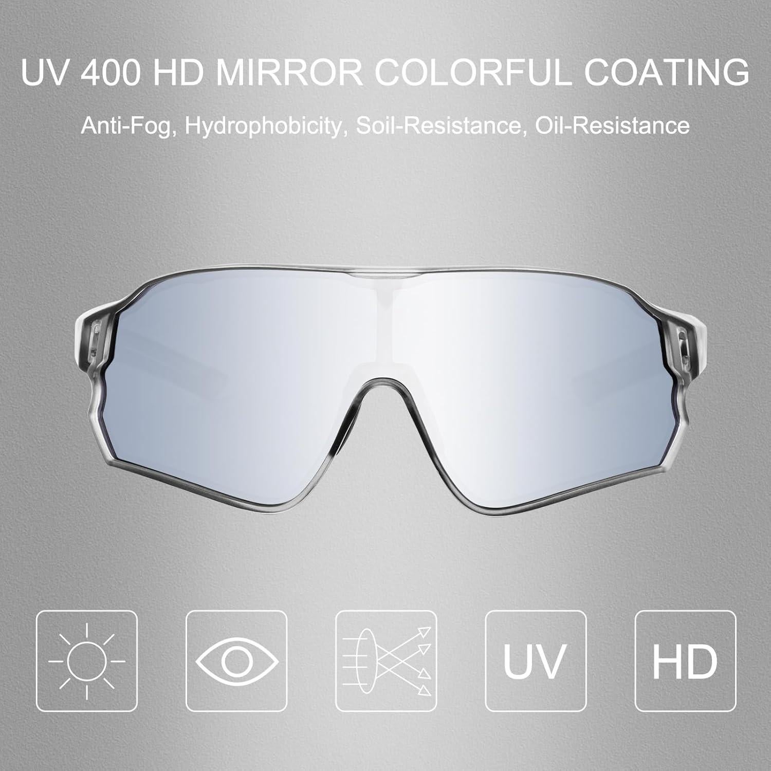 Gafas de sol ROCKBROS polarizadas UV400 para ciclismo