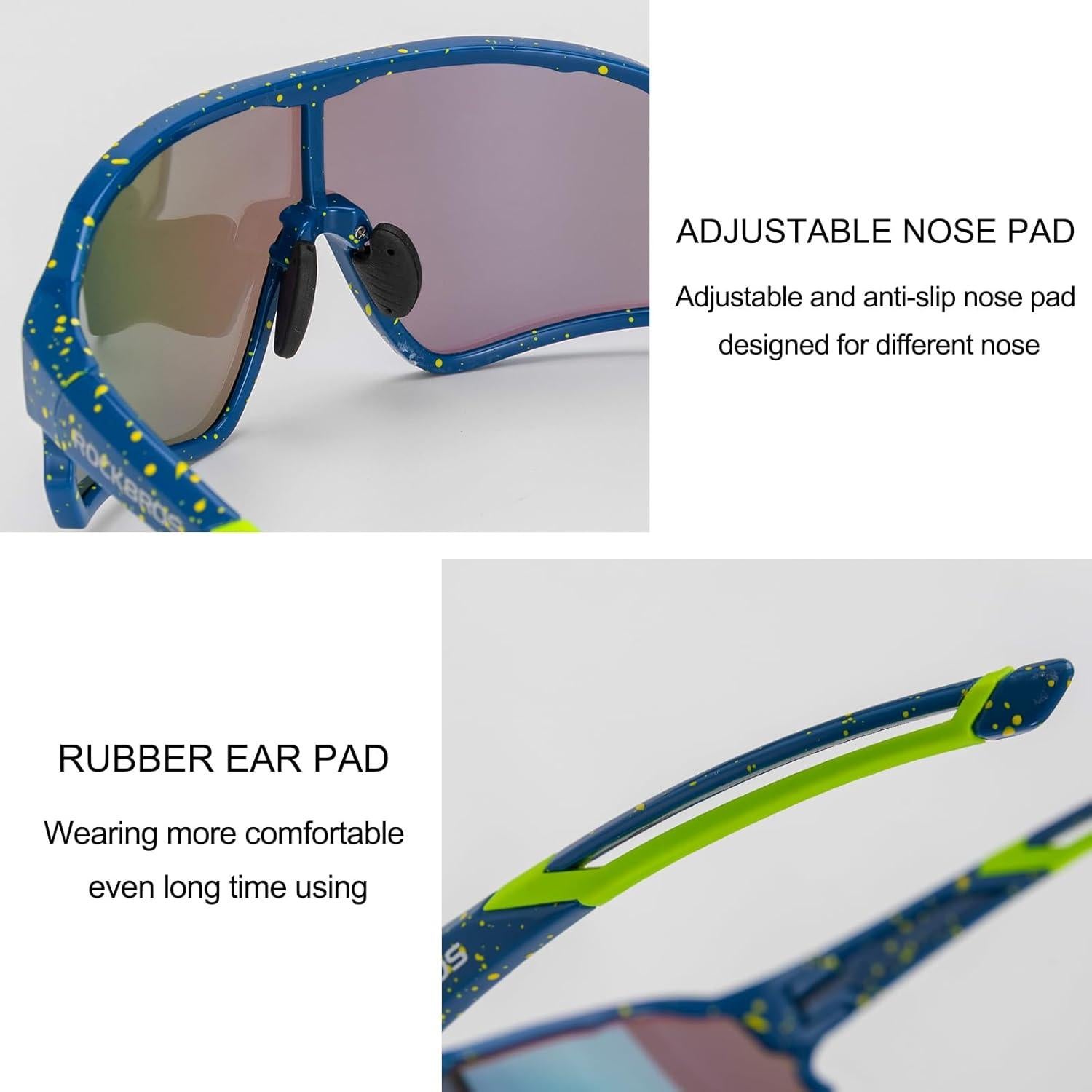 Gafas de sol ROCKBROS polarizadas UV400 para ciclismo