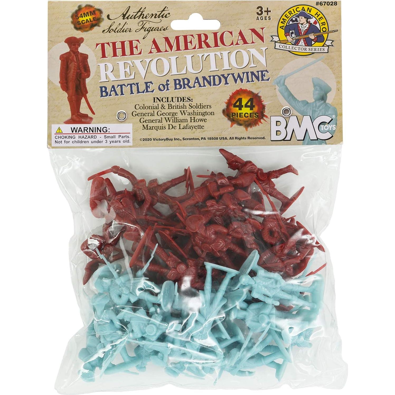 Set de Figuras de Soldados BMC Guerra Revolucionaria 44pc