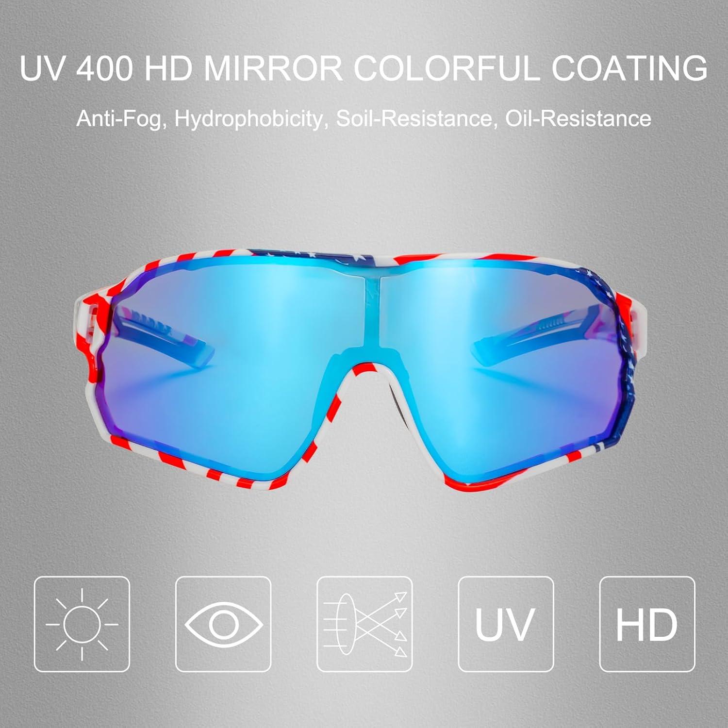 Gafas de sol ROCKBROS polarizadas UV400 para ciclismo