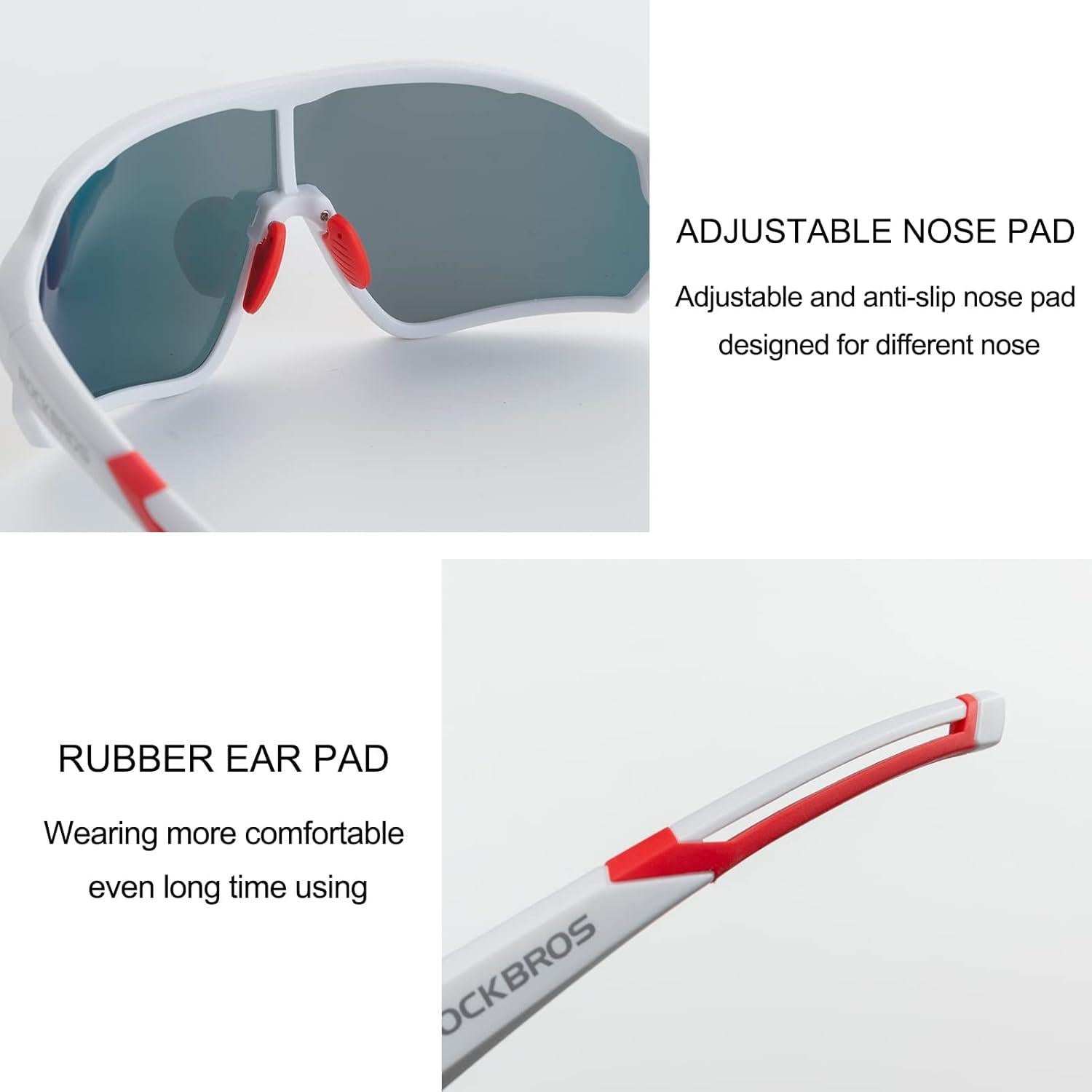 Gafas de sol ROCKBROS polarizadas UV400 para ciclismo