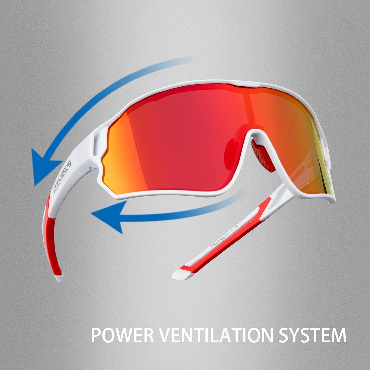 Gafas de sol ROCKBROS polarizadas UV400 para ciclismo