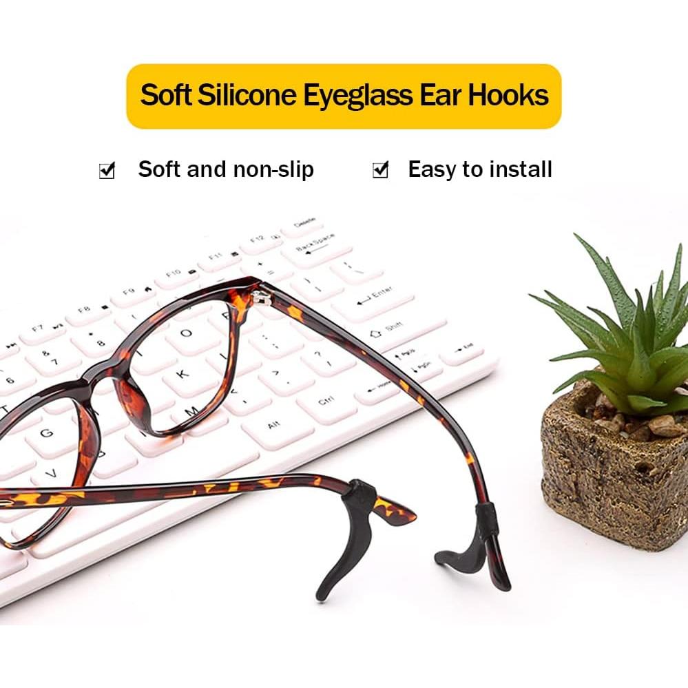 Ganchos de Silicona Suave PTSLKHN 10 Pares Antideslizantes