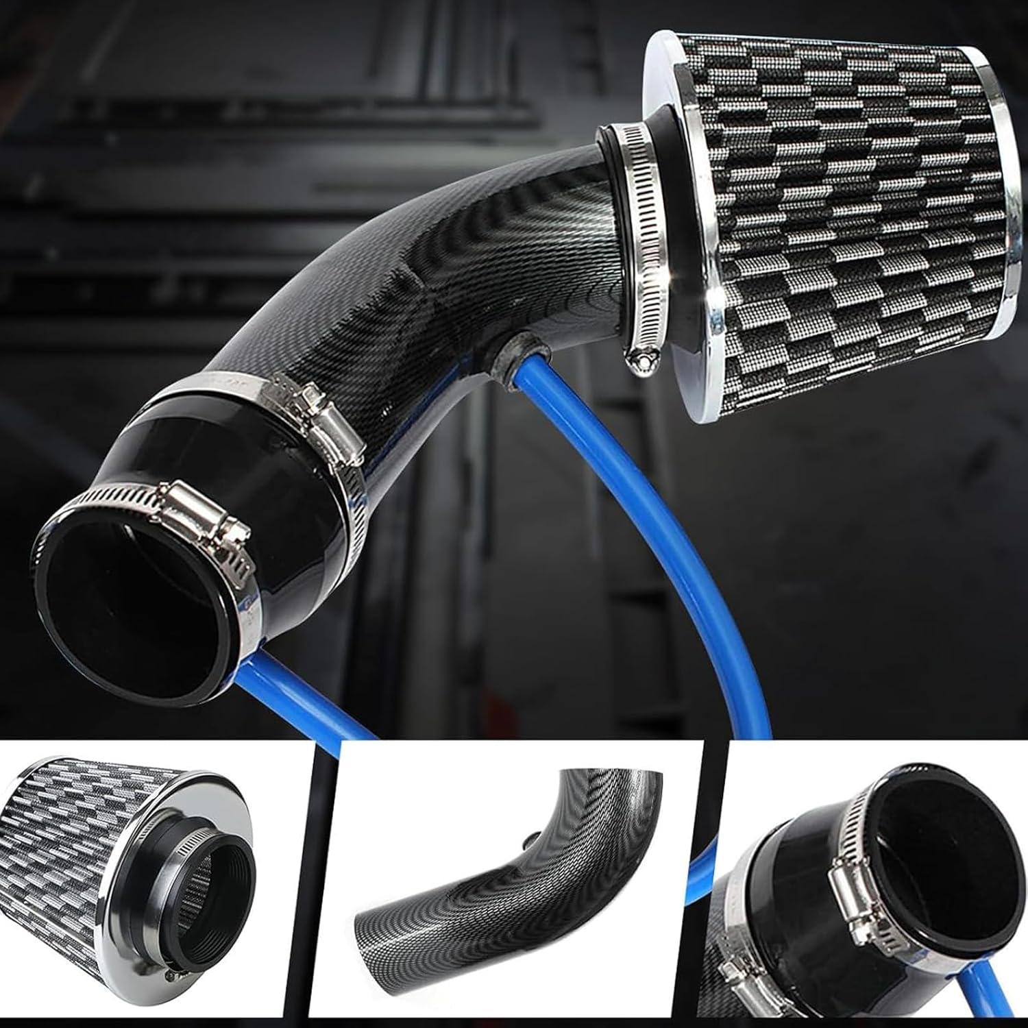 Kit de Entrada de Aire Frío Vechkom 76 mm para Automóviles y Motos