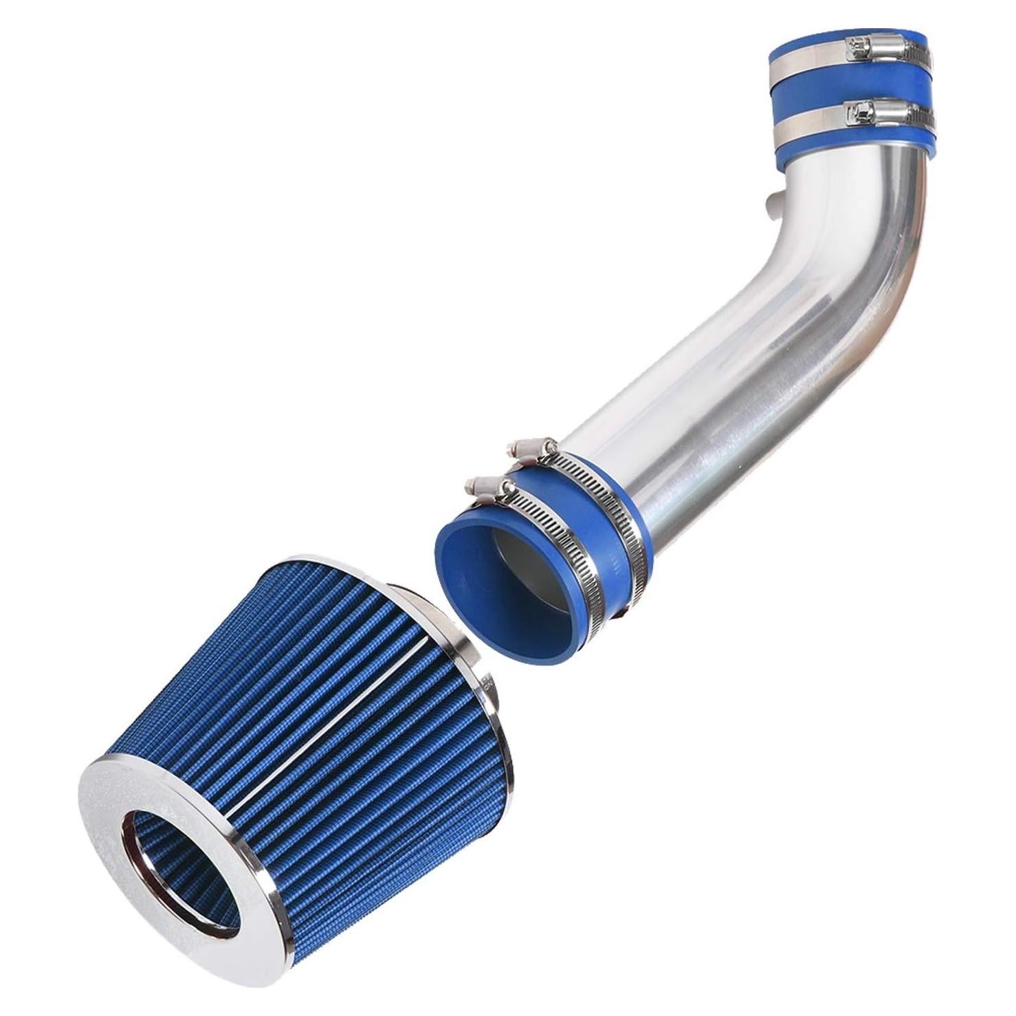 Tubería de Entrada de Aire Frío MOOSUN 3" con Filtro Azul