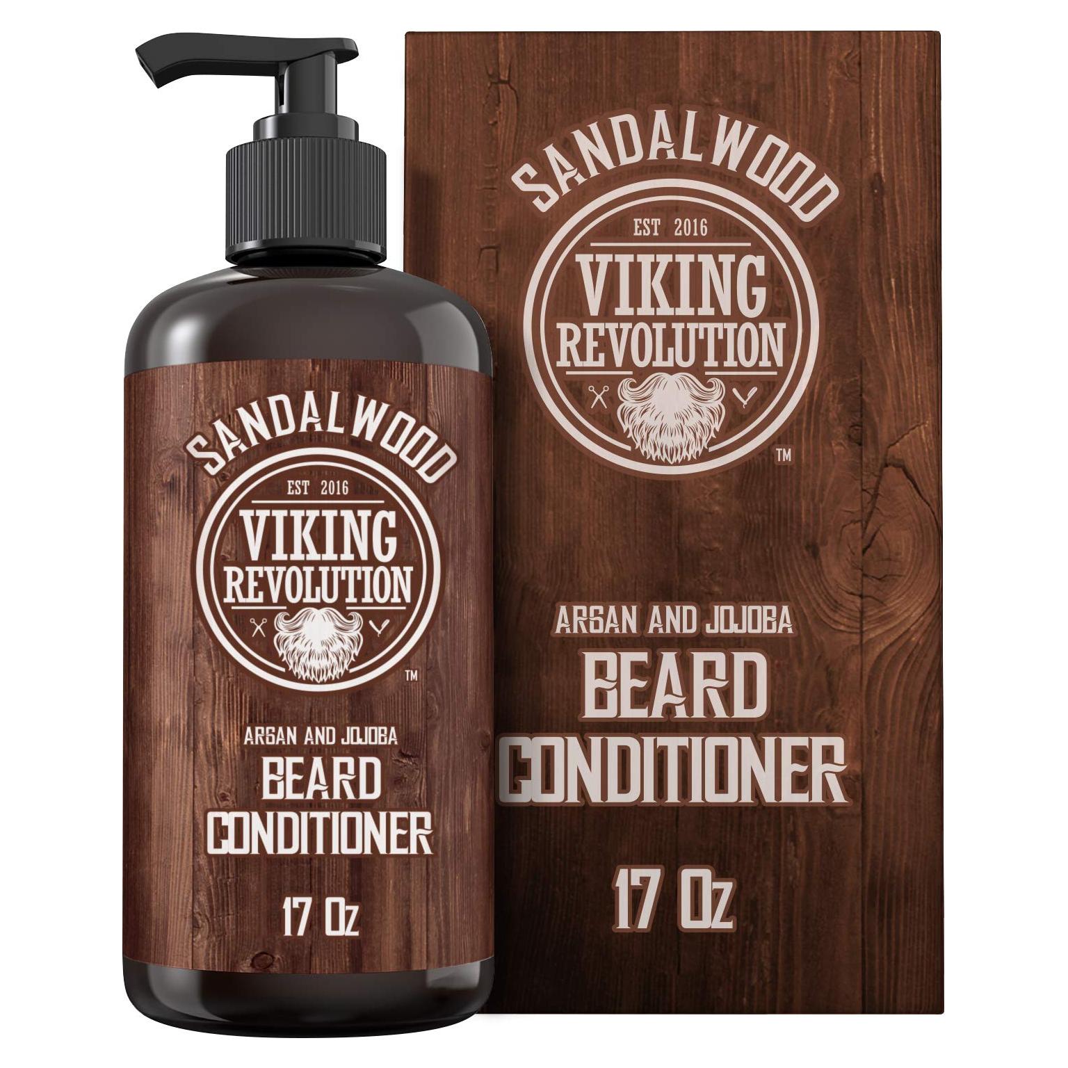 Acondicionador para Barba Viking Revolution 500ml Aceites Naturales