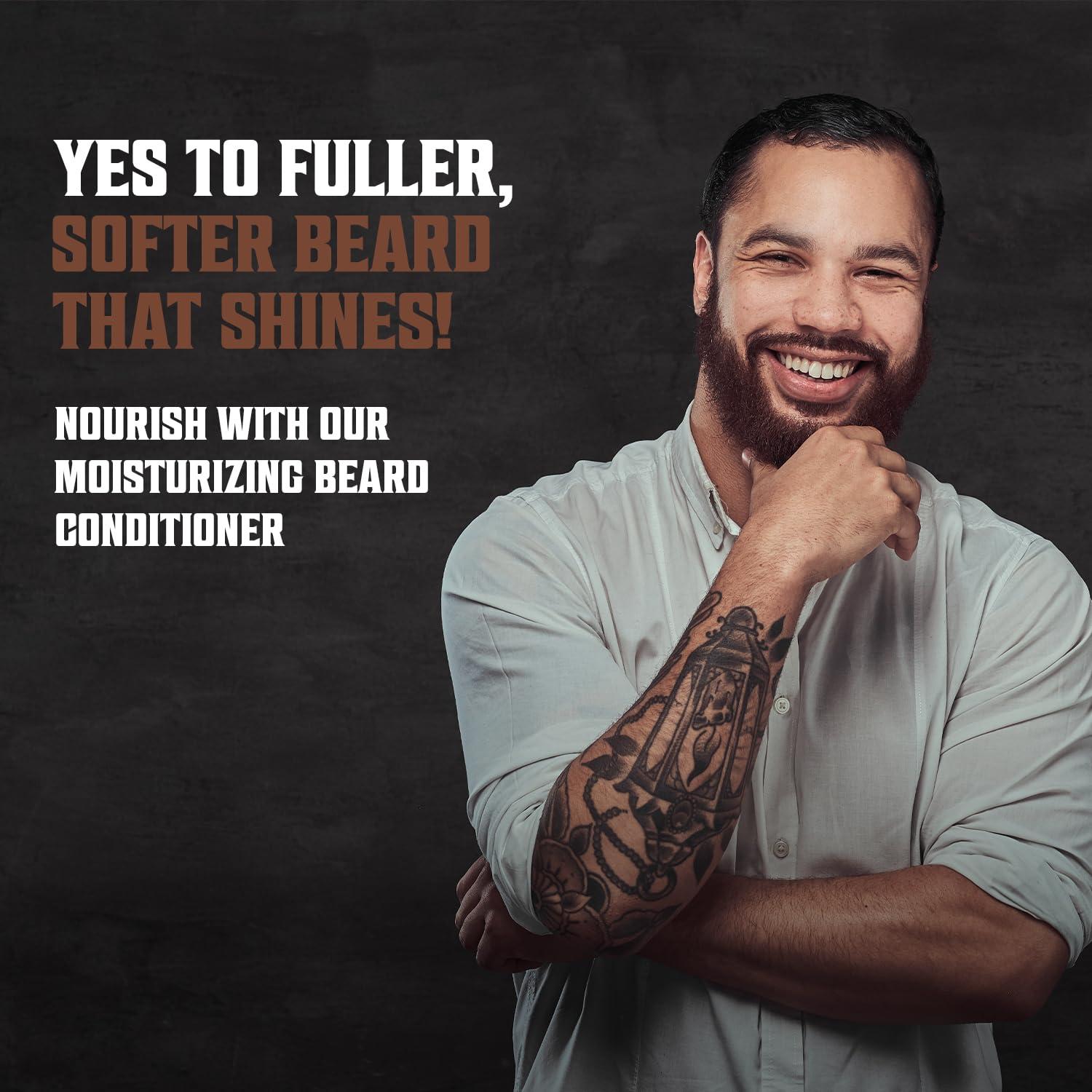 Acondicionador para Barba Viking Revolution 500ml Aceites Naturales