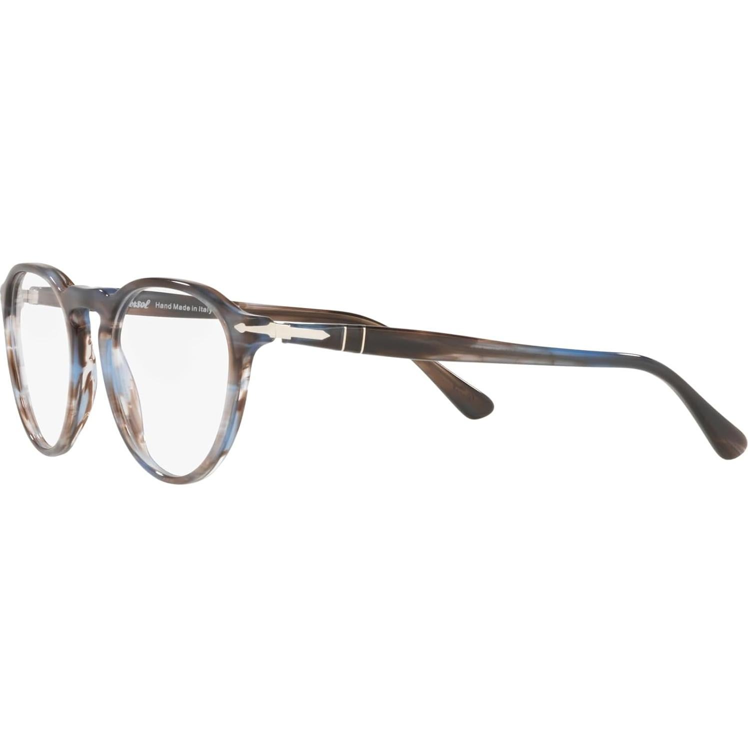 Montura de gafas recetadas Persol PO3286V Azul Rayas 51mm
