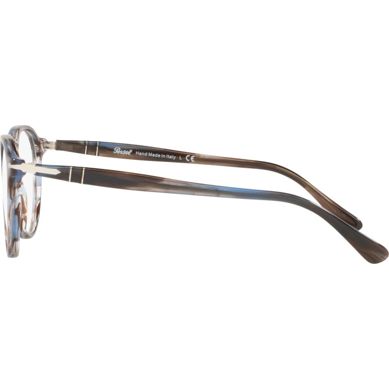 Montura de gafas recetadas Persol PO3286V Azul Rayas 51mm