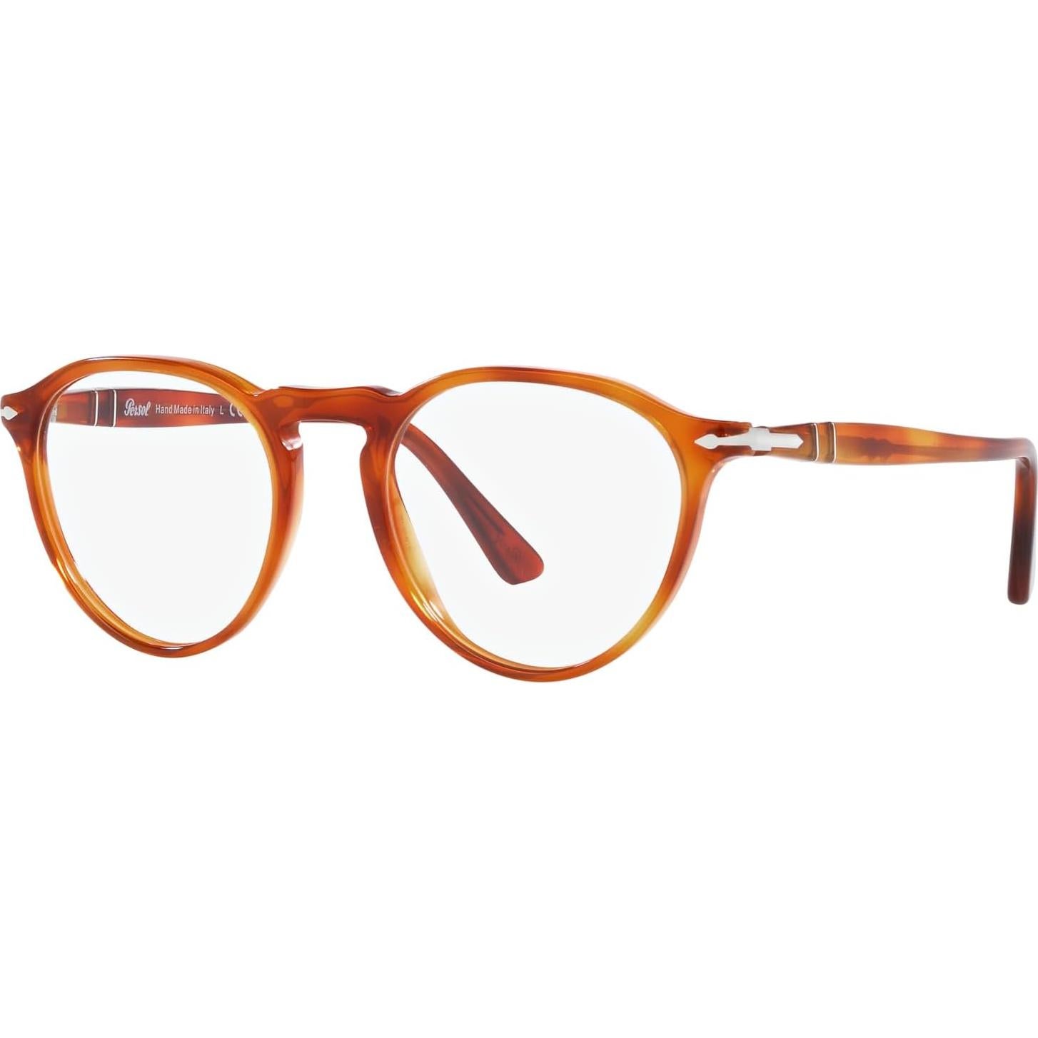 Montura de gafas Persol PO3286V redondas para hombres 51mm