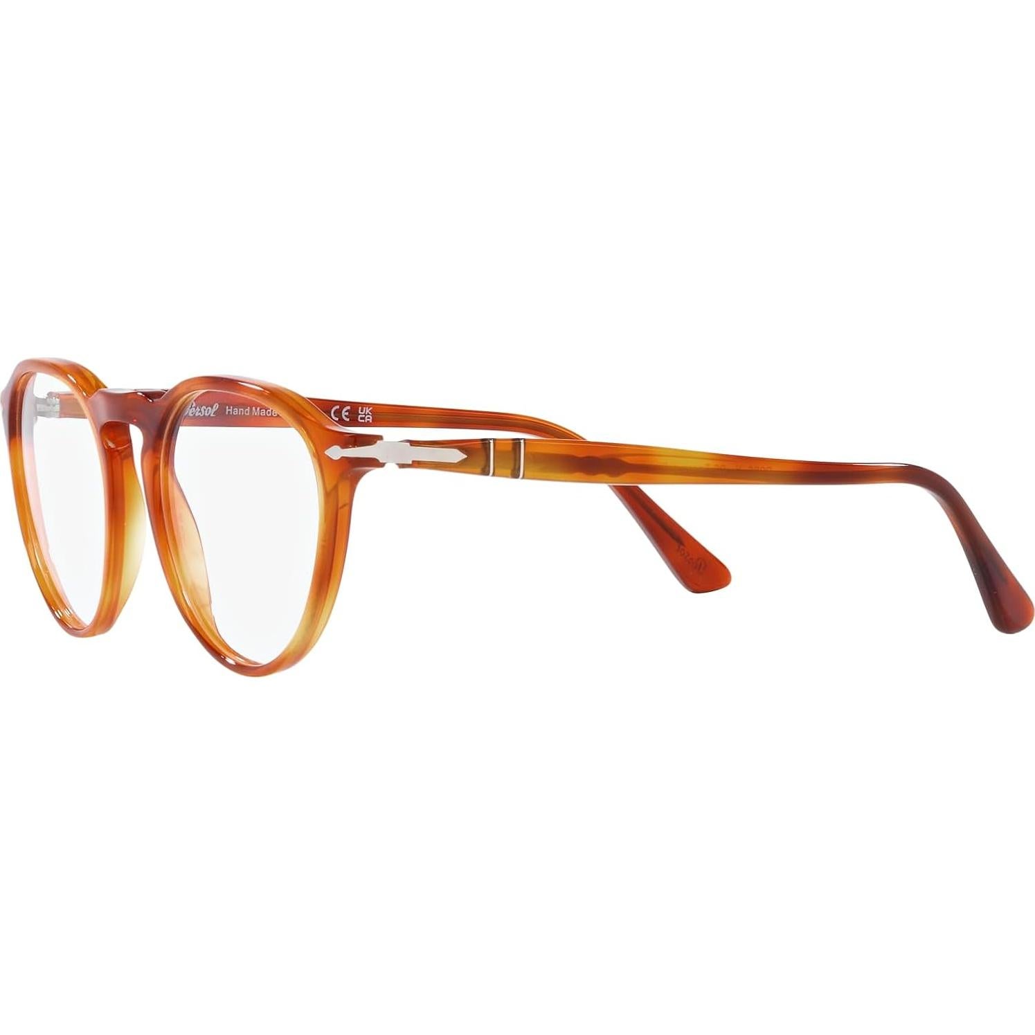 Montura de gafas Persol PO3286V redondas para hombres 51mm