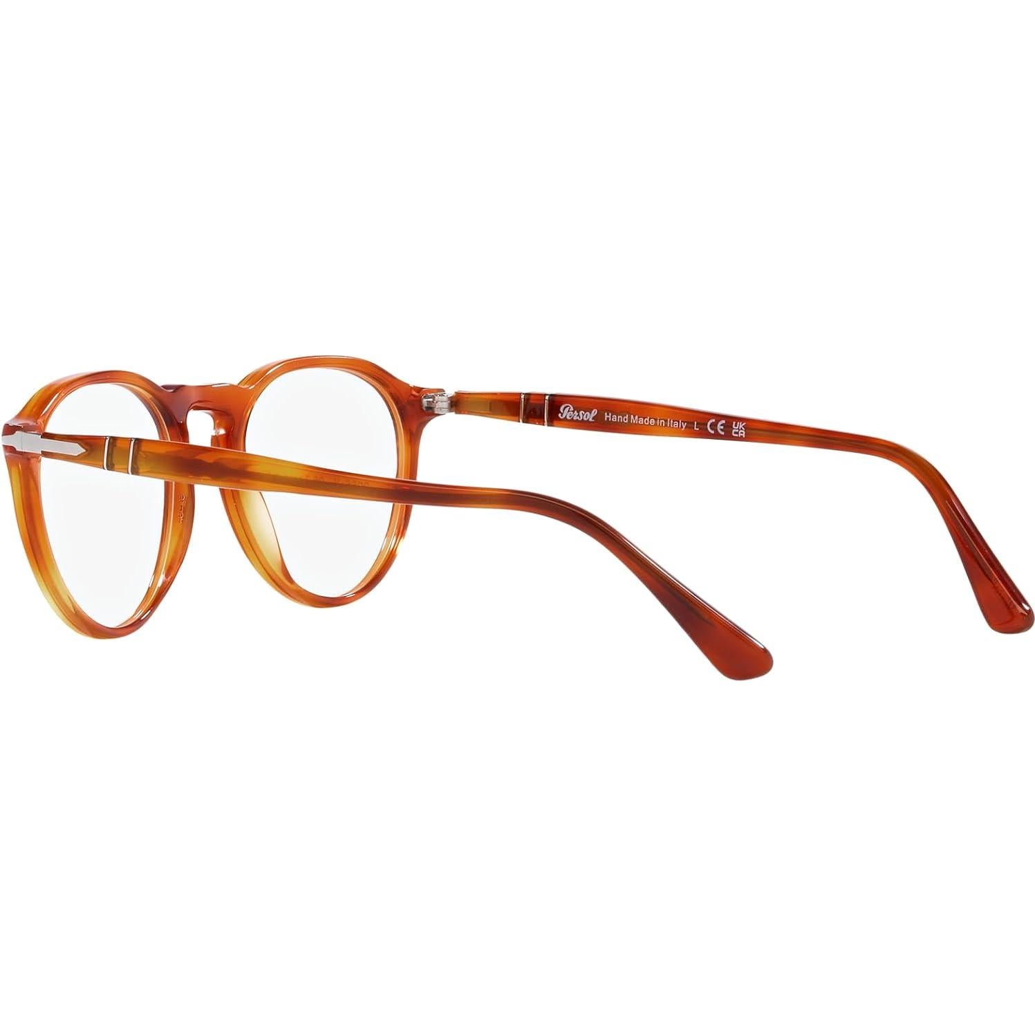 Montura de gafas Persol PO3286V redondas para hombres 51mm