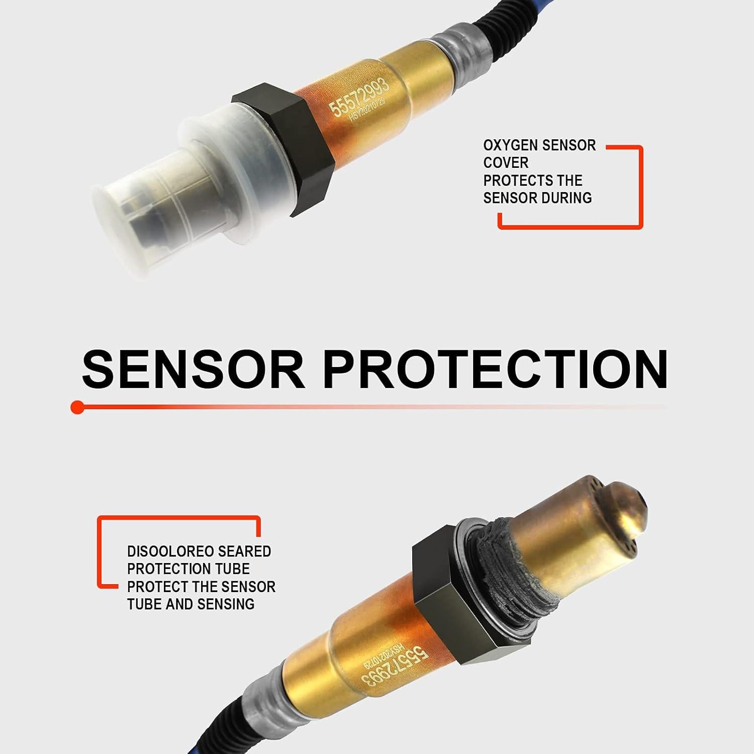 Sensor de Oxígeno Upstream BAIXINDE 55572993 Compatible Chevy