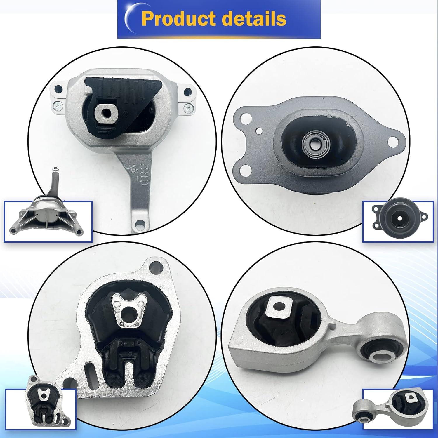 Kit de Soporte de Motor y Transmisión Nissan Altima 2007-2016