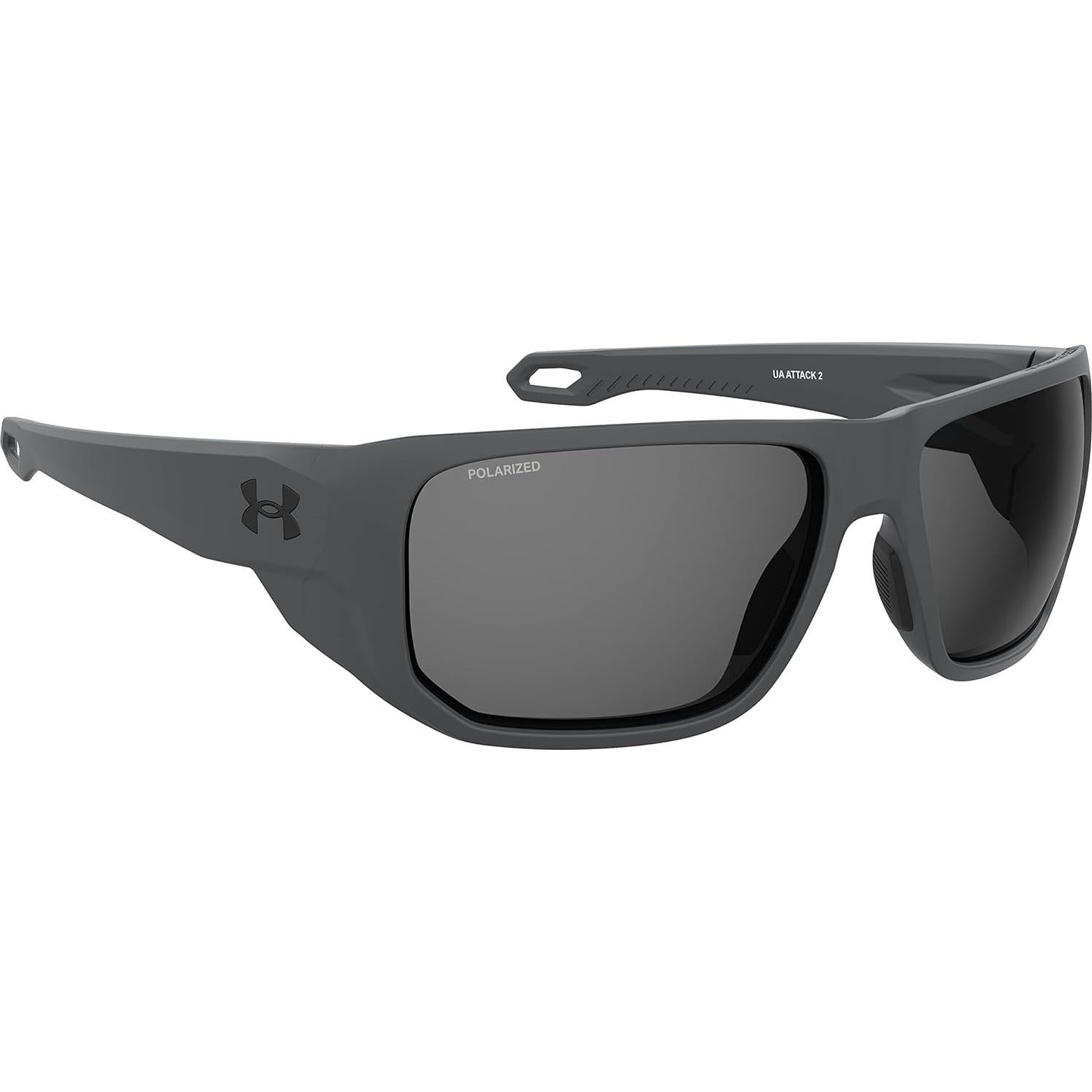 Gafas de sol UA Attack 2 Under Armour para hombres gris mate