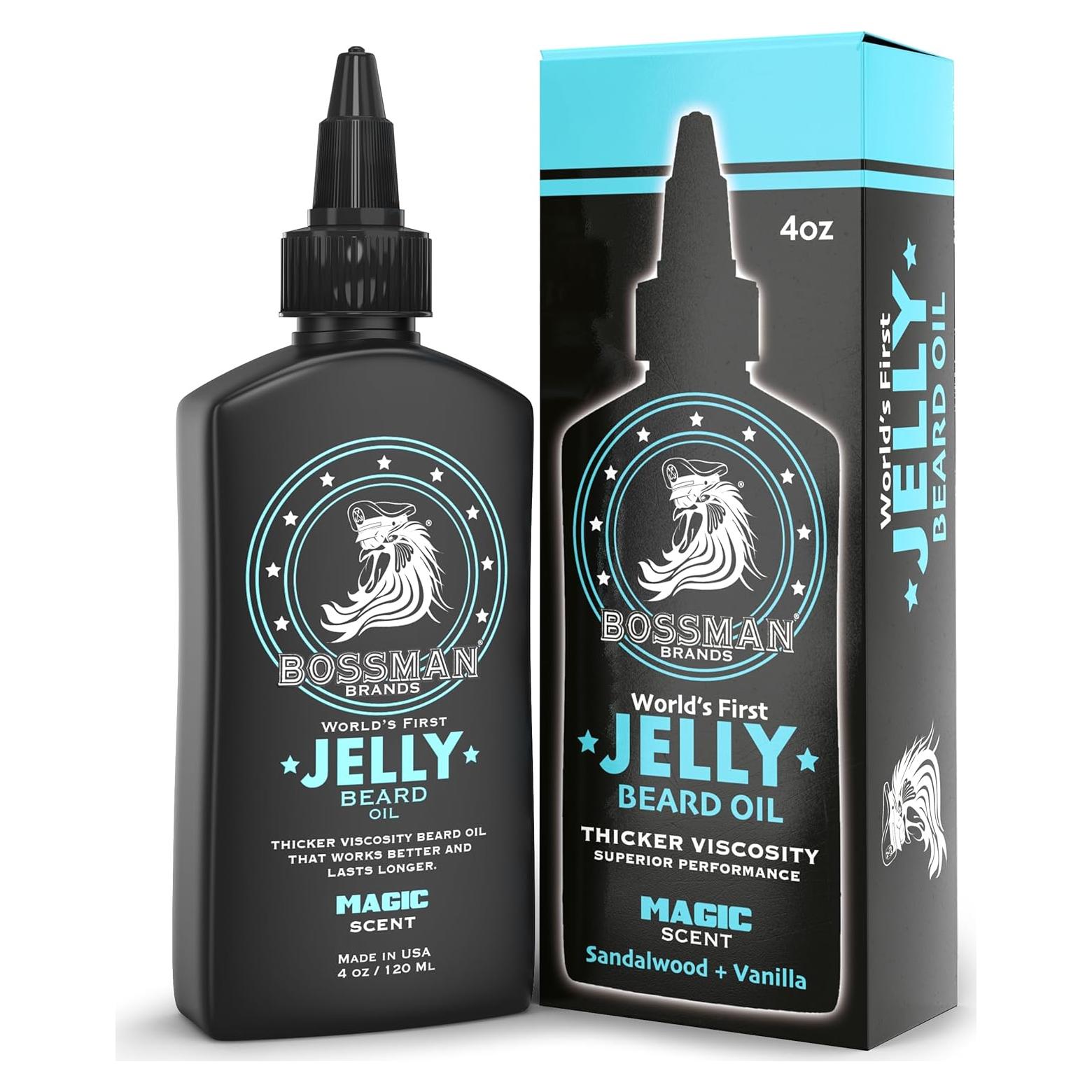 Aceite de Barba Bossman Jelly 113 g Aroma Mágico