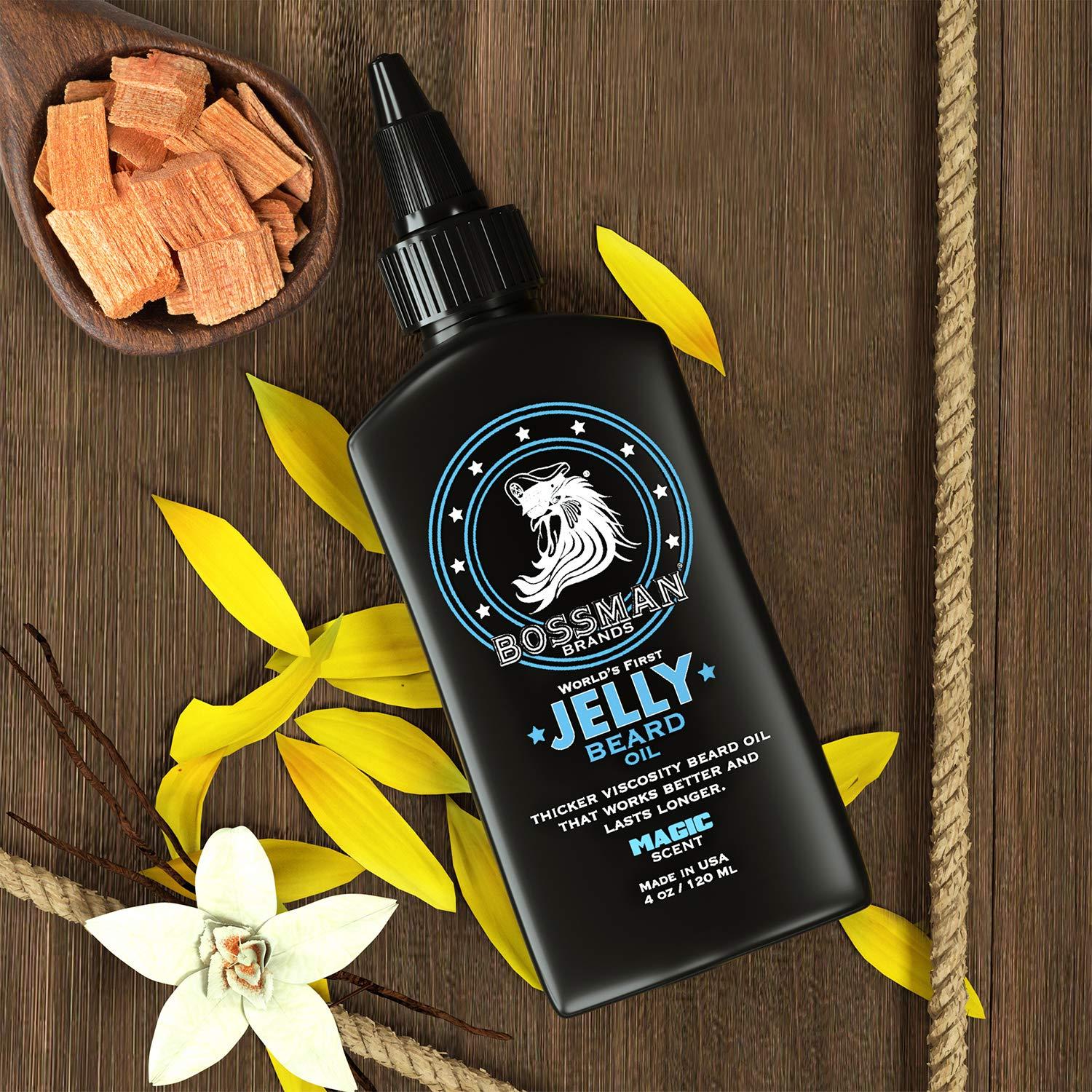 Aceite de Barba Bossman Jelly 113 g Aroma Mágico