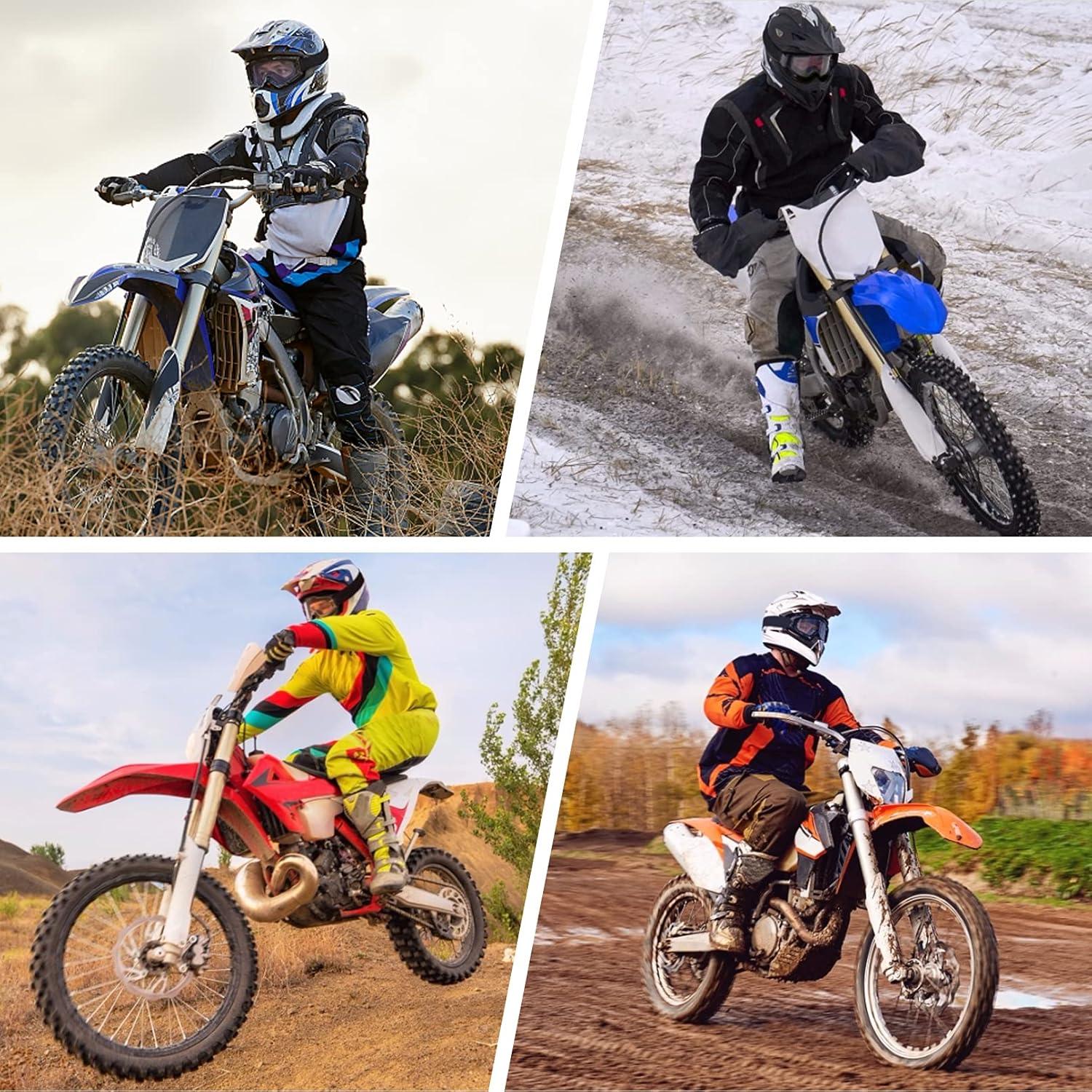 Gafas de Motocross LMAVAG Lente Clara Antivaho Ajustables