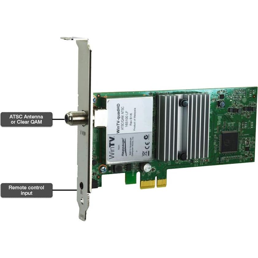 Tarjeta Sintonizadora de TV Hauppauge WinTV-quadHD 1609
