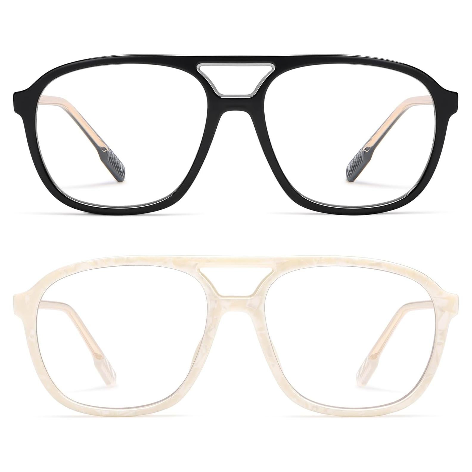 Gafas de Lectura AMOMOMA Retro con Luz Azul 3.0 Unisex