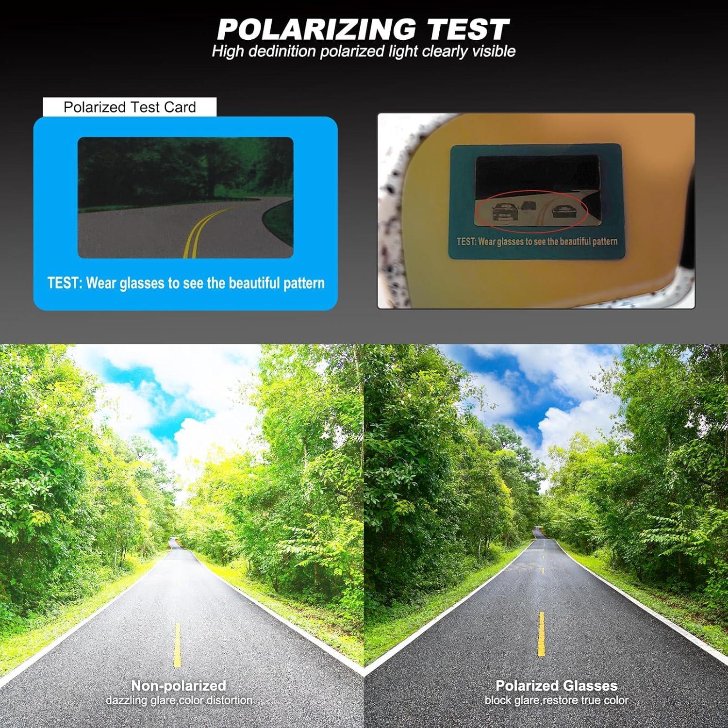 Gafas de Ciclismo Polarizadas BangLong UV400 Azul