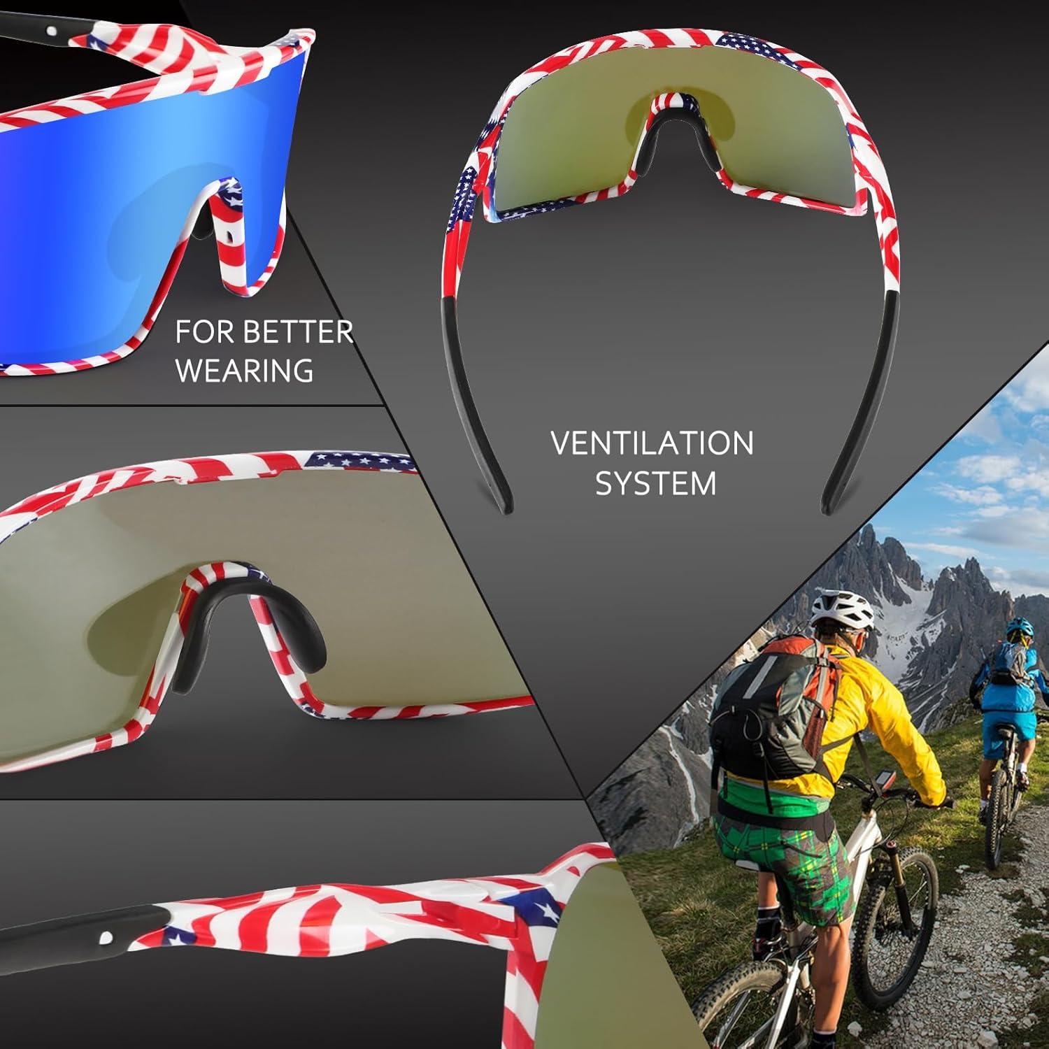 Gafas de Ciclismo BangLong UV400 Polarizadas Unisex