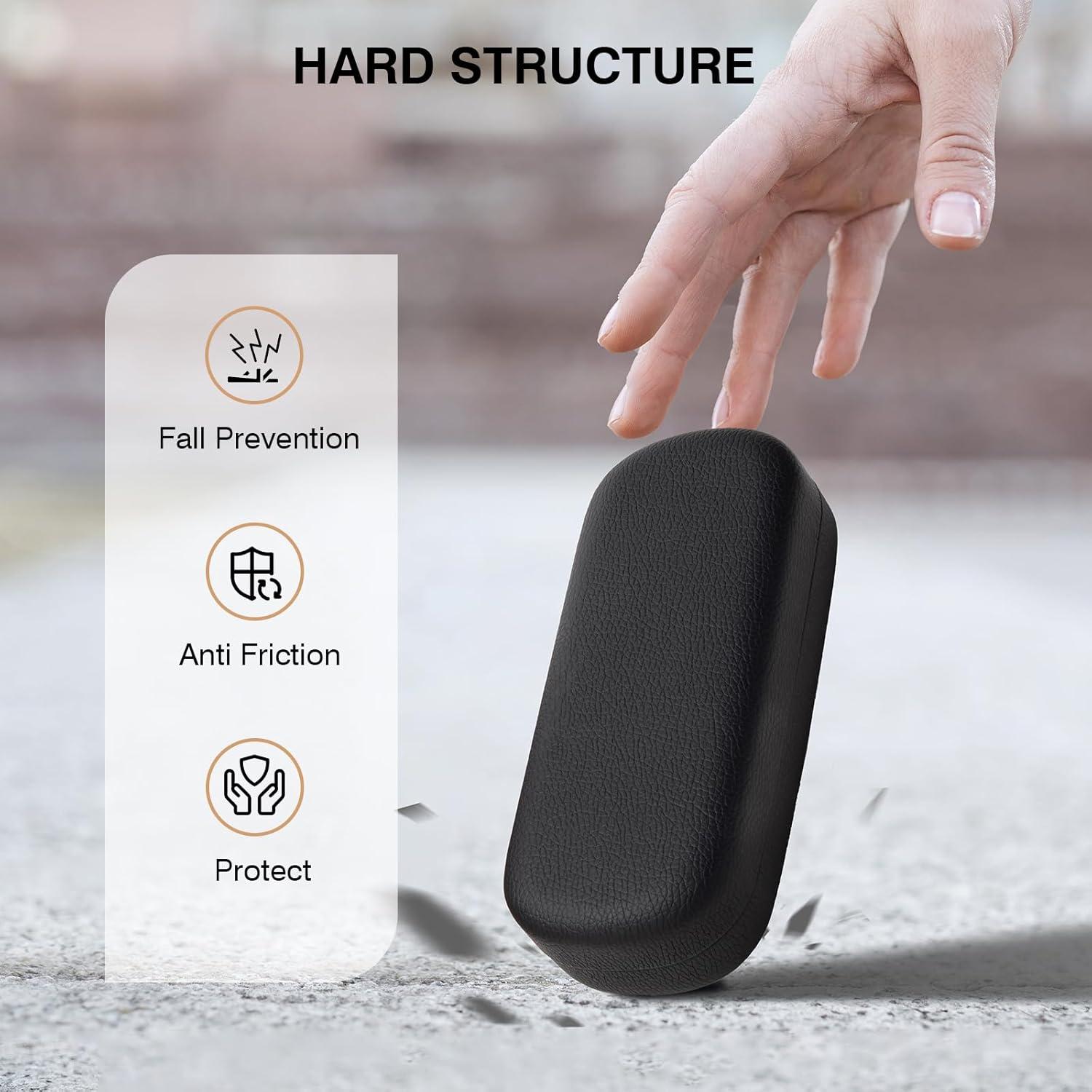 Estuche Duro para Gafas Marvolia Negro Protector PU