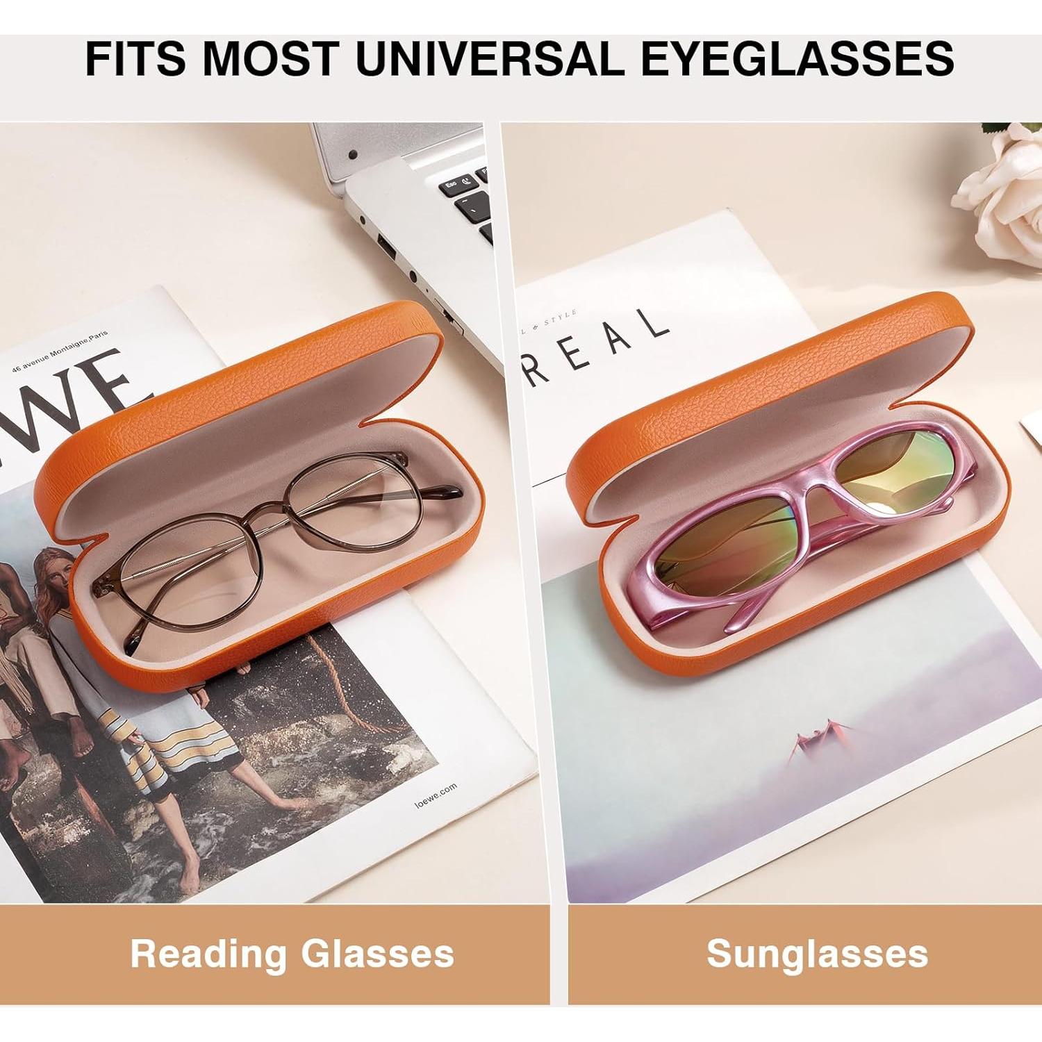 Estuche Duro para Gafas Marvolia Naranja Protector 15.7cm