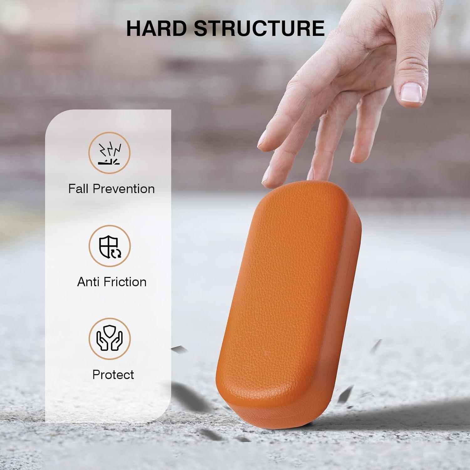 Estuche Duro para Gafas Marvolia Naranja Protector 15.7cm