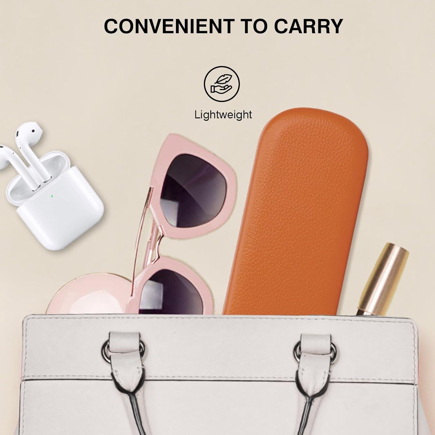 Estuche Duro para Gafas Marvolia Naranja Protector 15.7cm