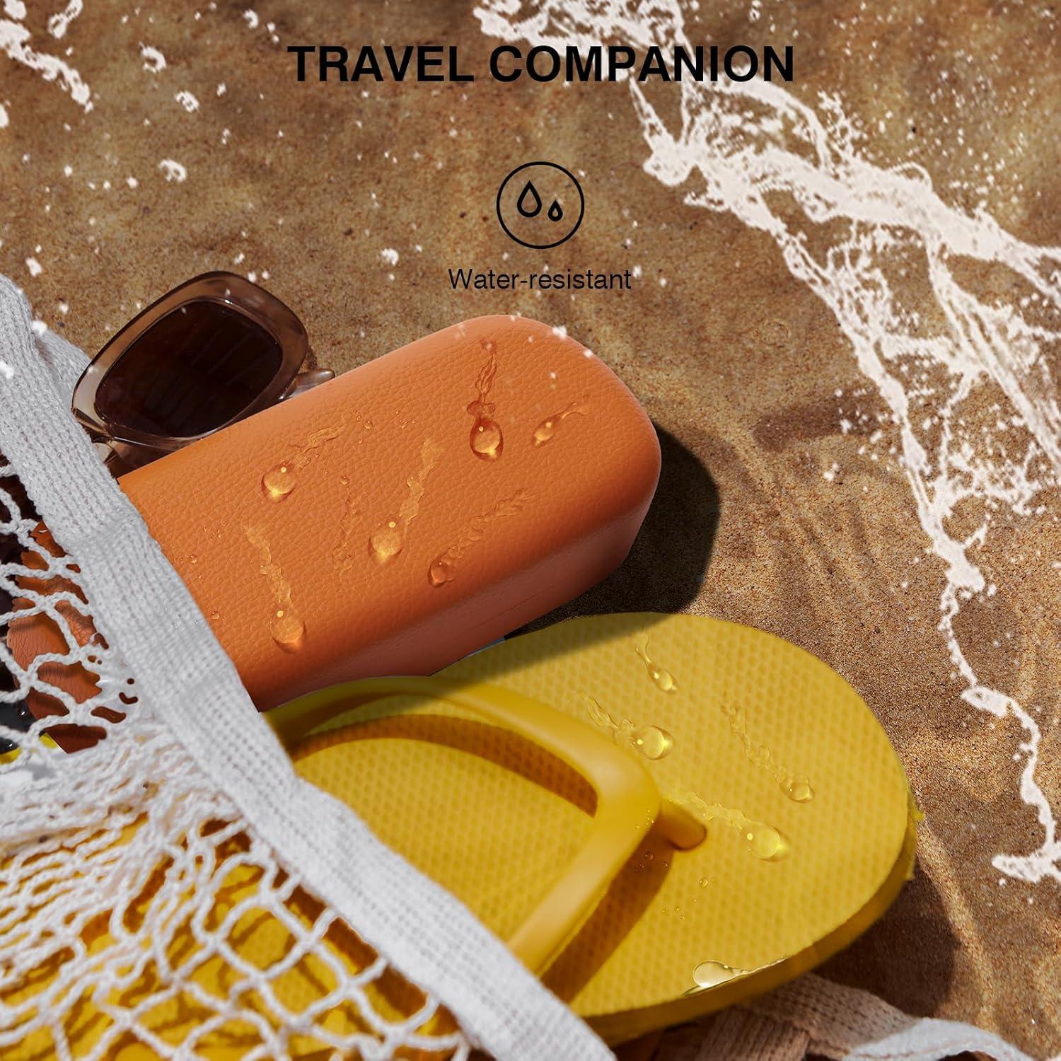 Estuche Duro para Gafas Marvolia Naranja Protector 15.7cm