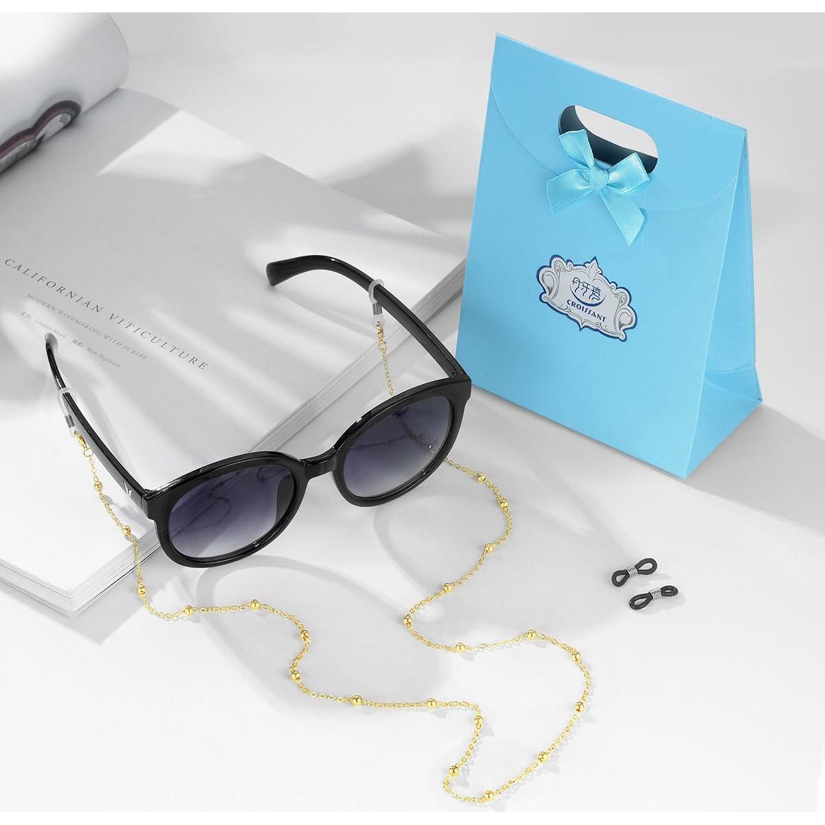 Cadena para Gafas Dorada Ajustable para Mujeres 30 cm